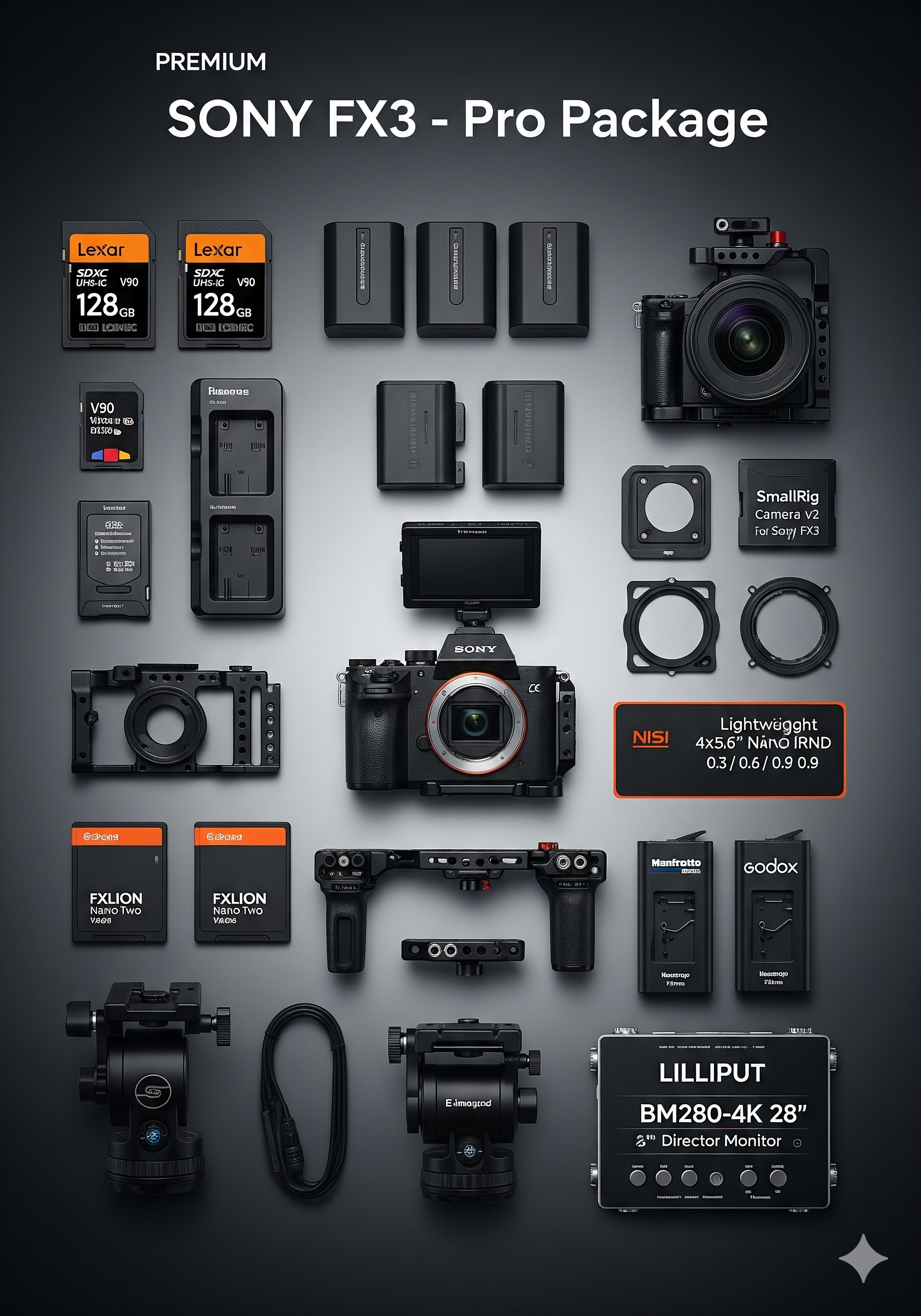 SONY FX 3 (PRO PACKAGE)