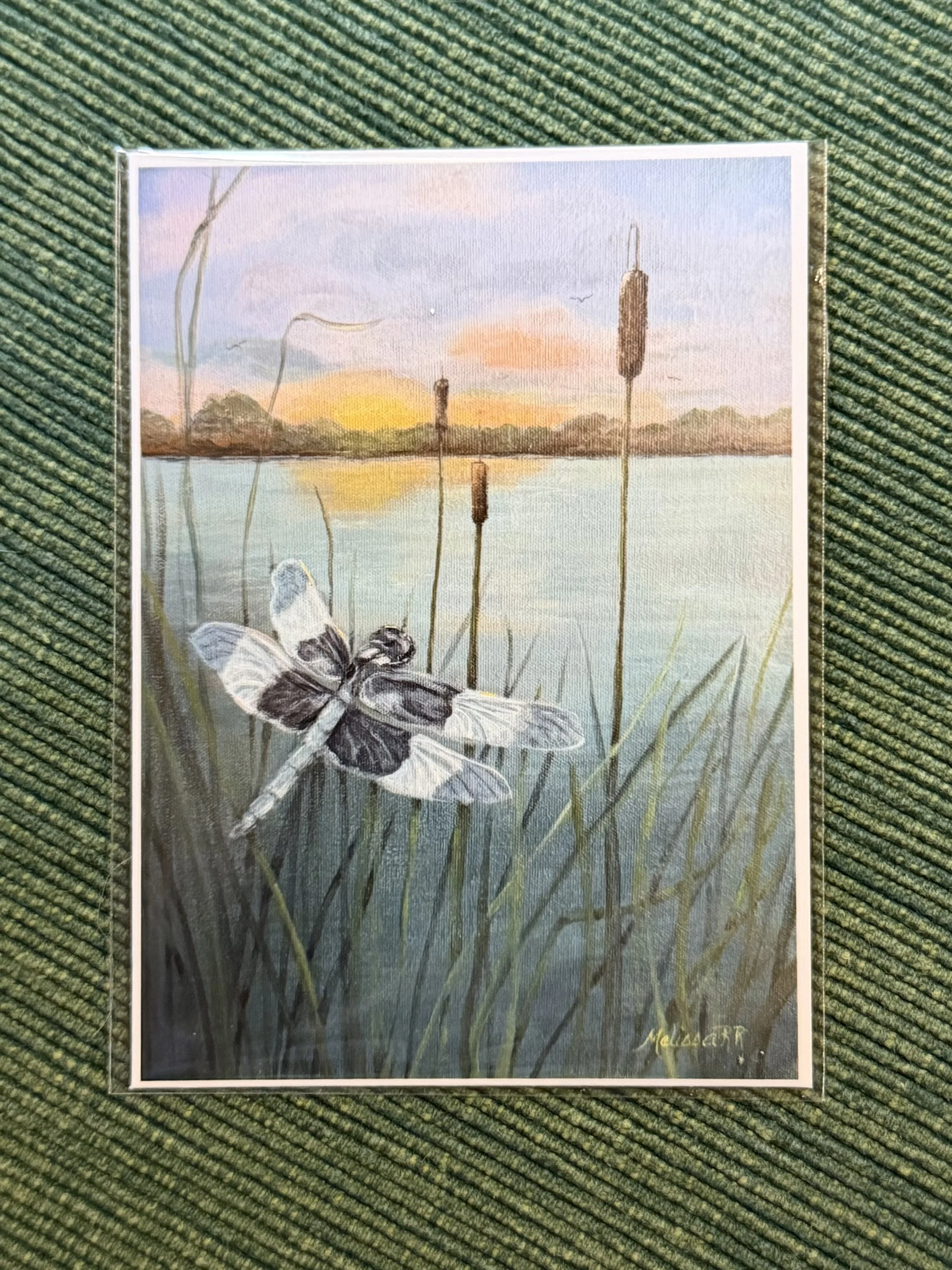 "Visitor At Twilight" - ACEO Print