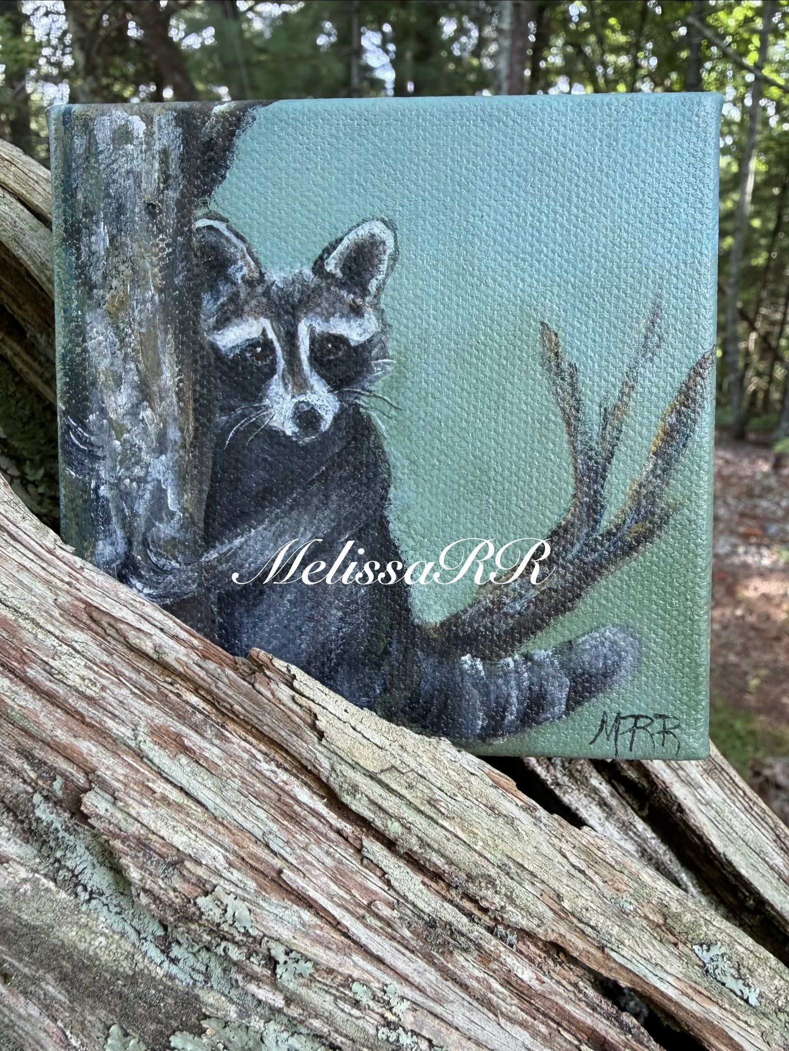 "Watching Mama" - Original Acrylic on Canvas