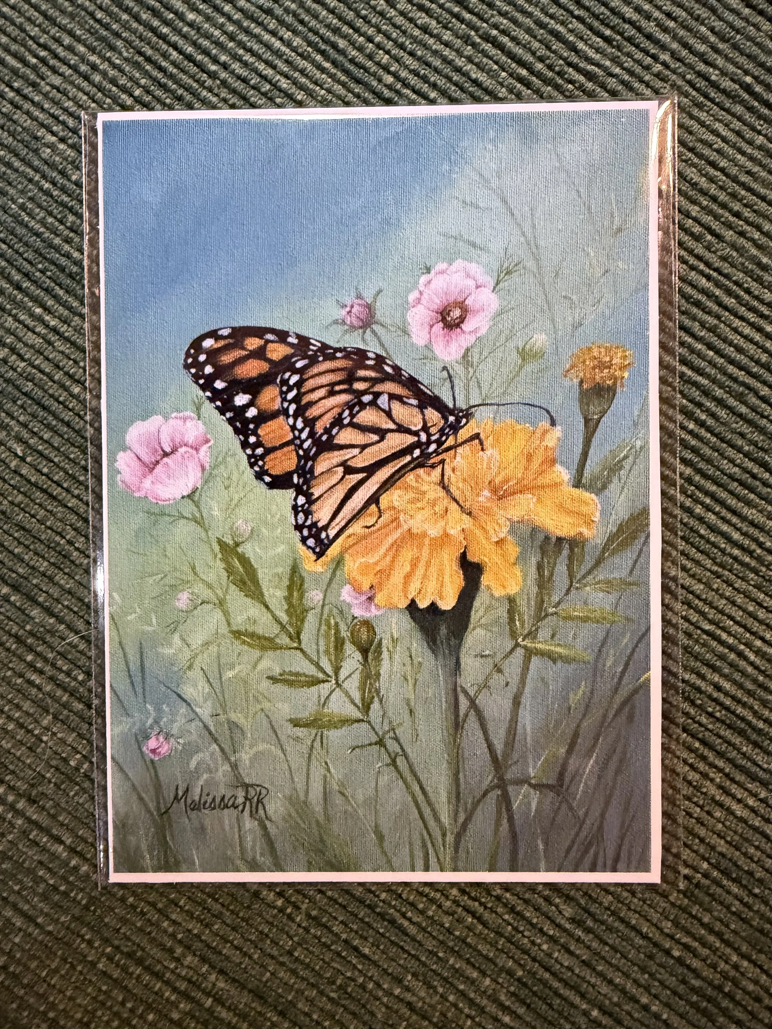 "Mariposa Invicta" - ACEO Print