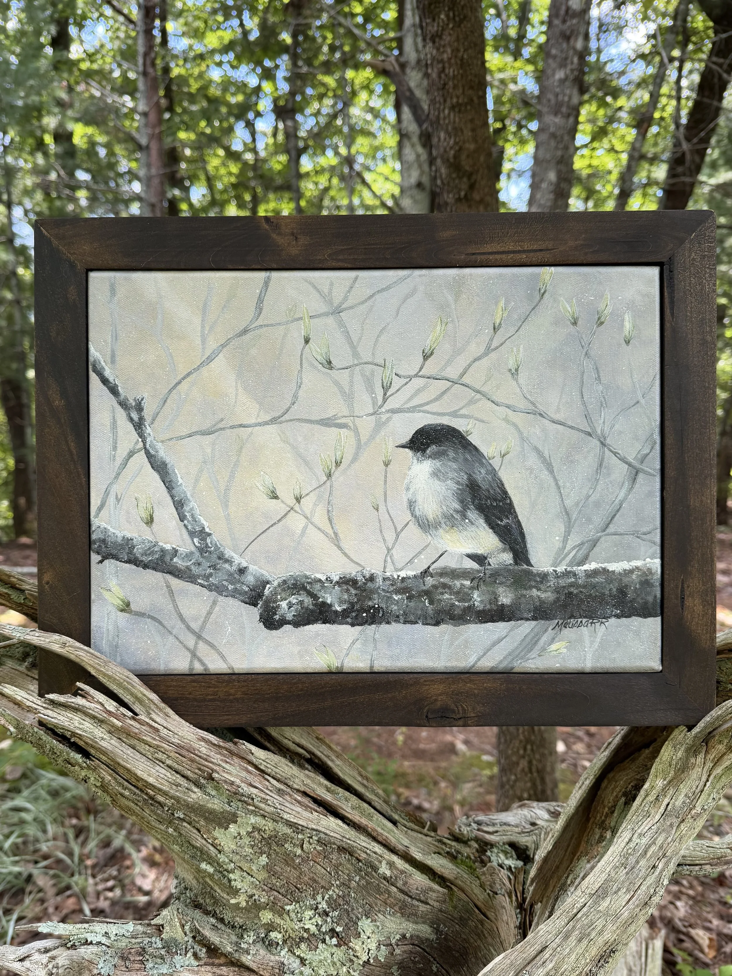 "Awaiting Persephone" - Original Acrylic on Canvas