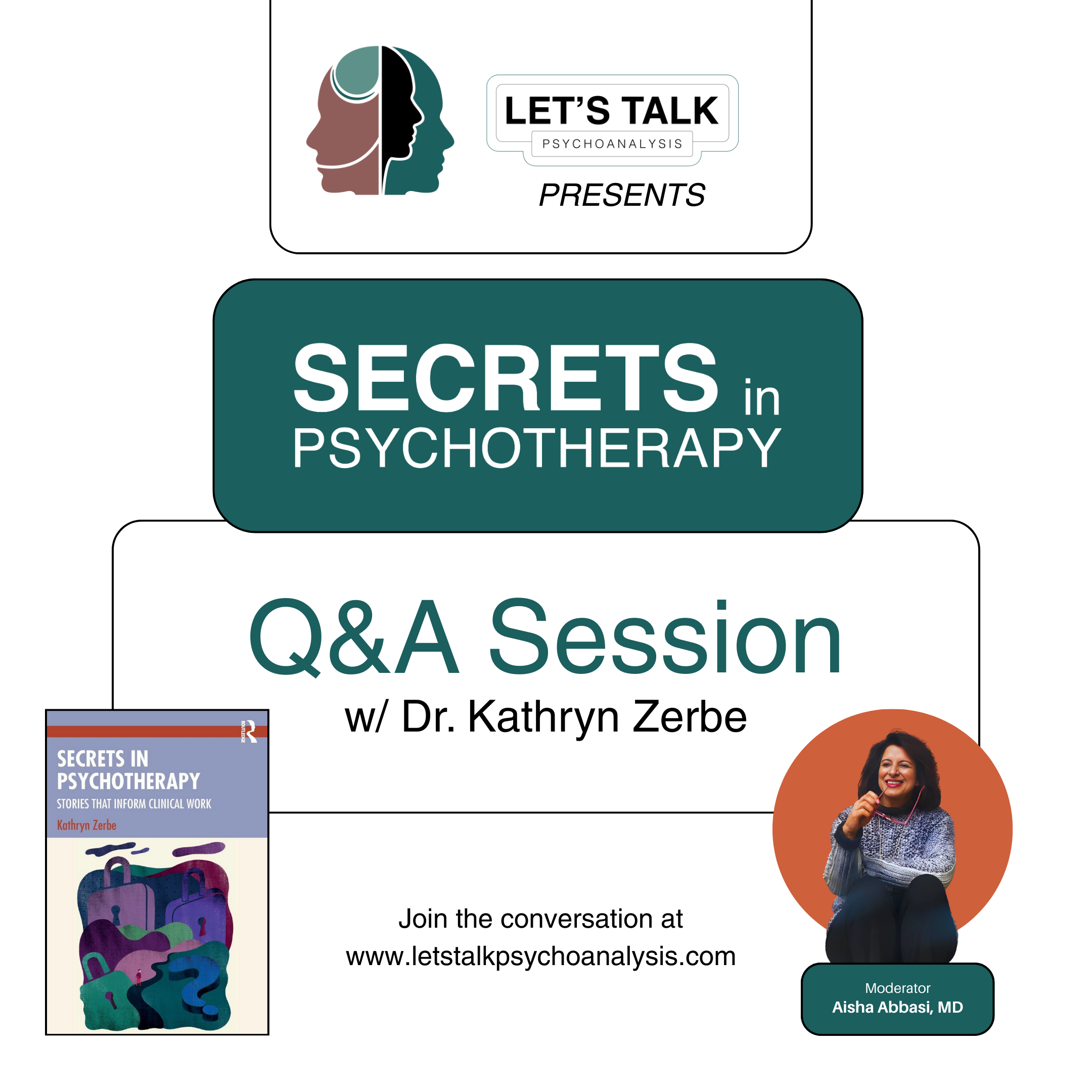 Secrets in Psychoanalysis: A Conversation with Dr. Kathryn Zerbe