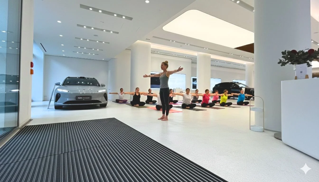 Morning Yoga im NIO House