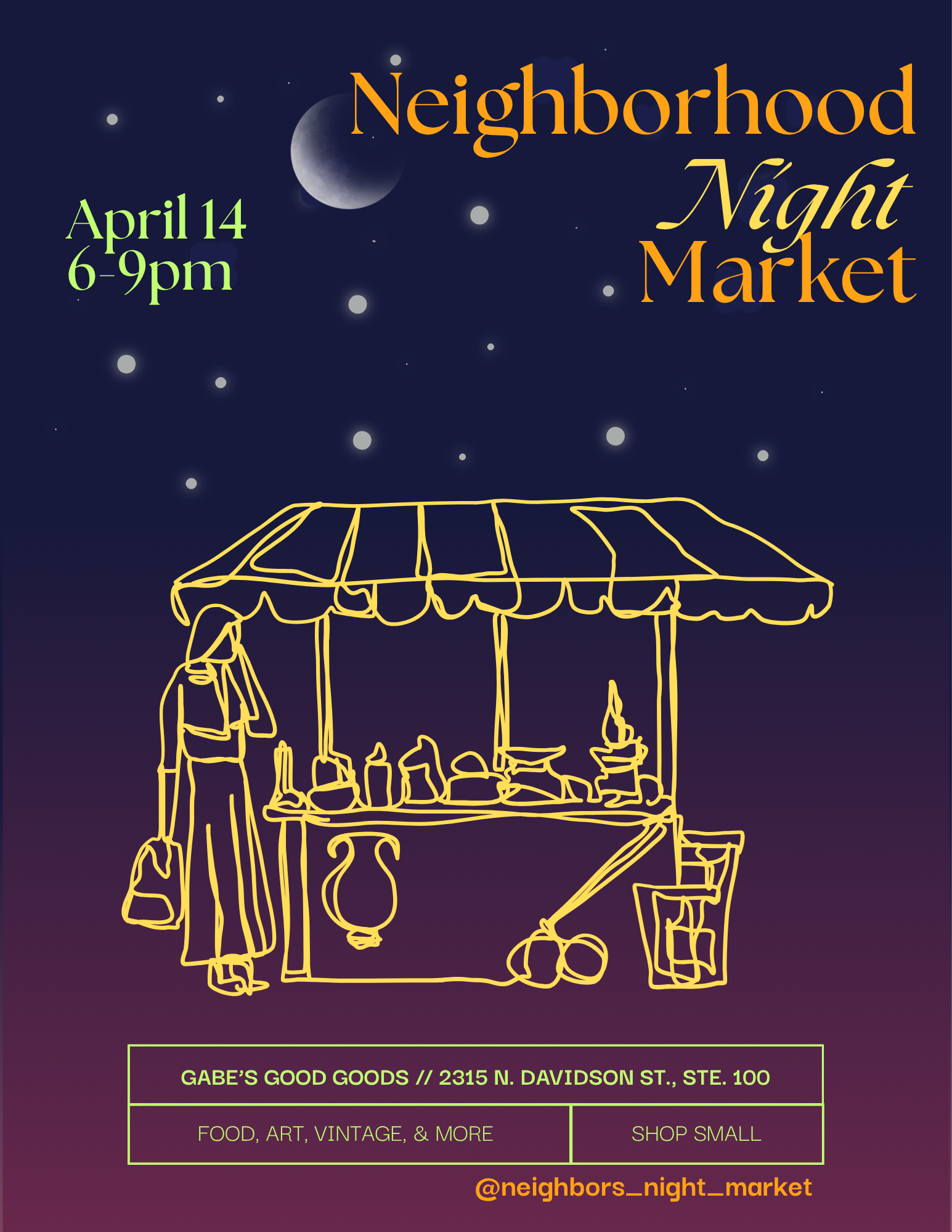 Neighborhood Night Market