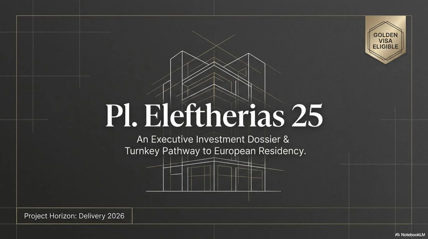 Project Eleutherias ST-045 investment project at Pl. Eleftherias 25
