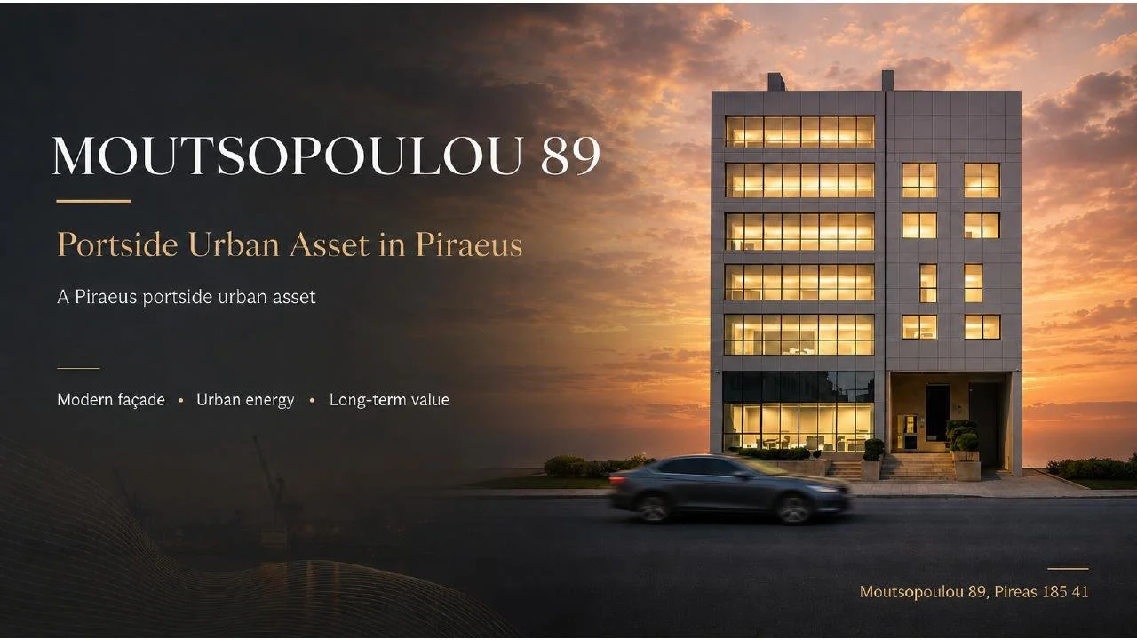 Project Moutso ST-046 contemporary residential exterior in Piraeus