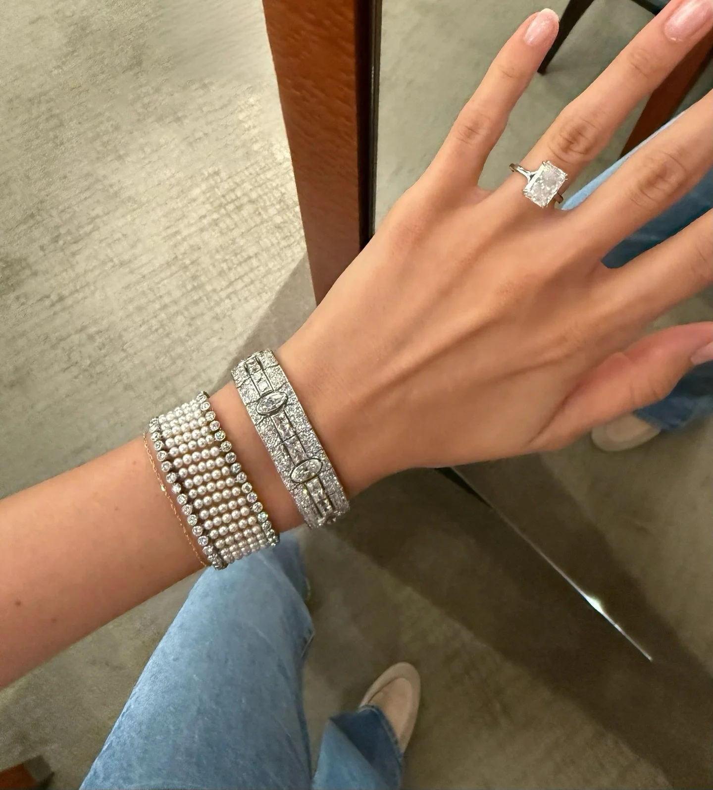 Two exceptional early 20th-century masterpieces.
A Belle &Eacute;poque bracelet woven with 260 natural pearls and 133 diamonds, paired with a signed Art Deco creation by Marzo, Paris, set with 358 diamonds.
Treasures shaped by time and rarity.
Coming