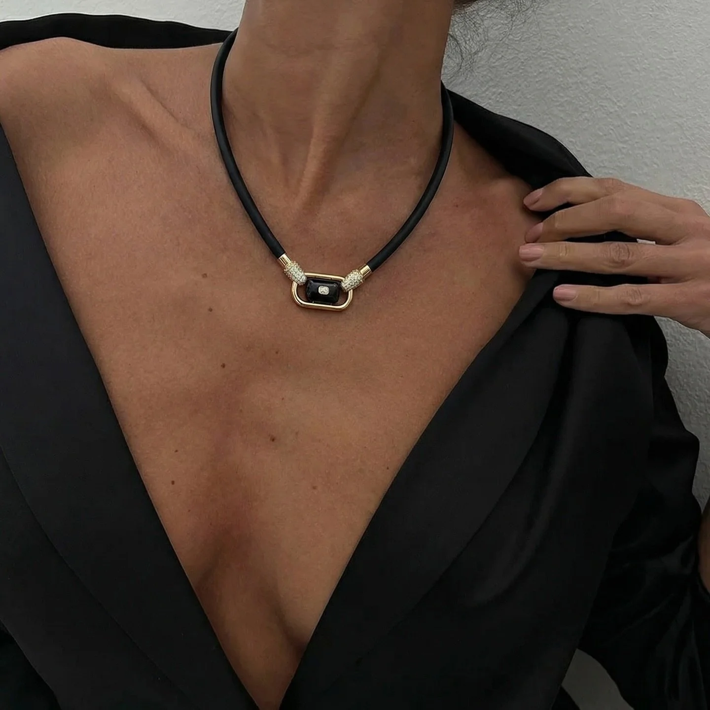 There are moments in life when everything feels loud, expectations, opinions, noise.
And then there is the quiet voice inside you.
This piece was created as a reminder of that voice.
Designed to embody grounding energy, it rests against the skin like