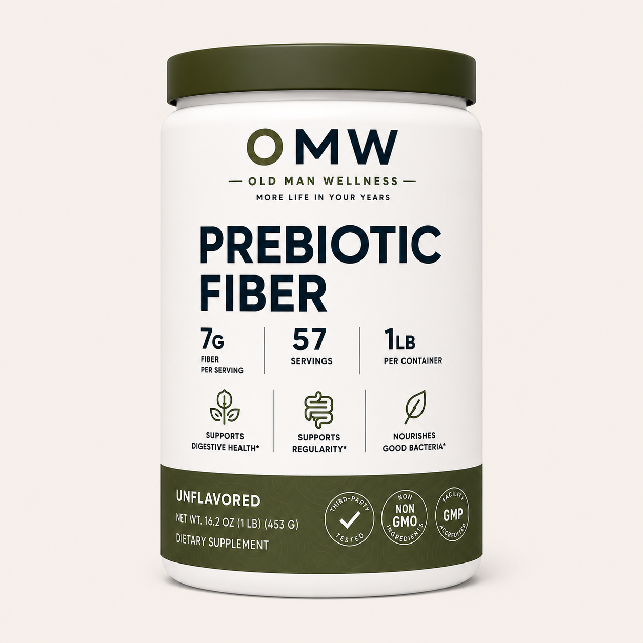 OMW Prebiotic Fiber Supplement
