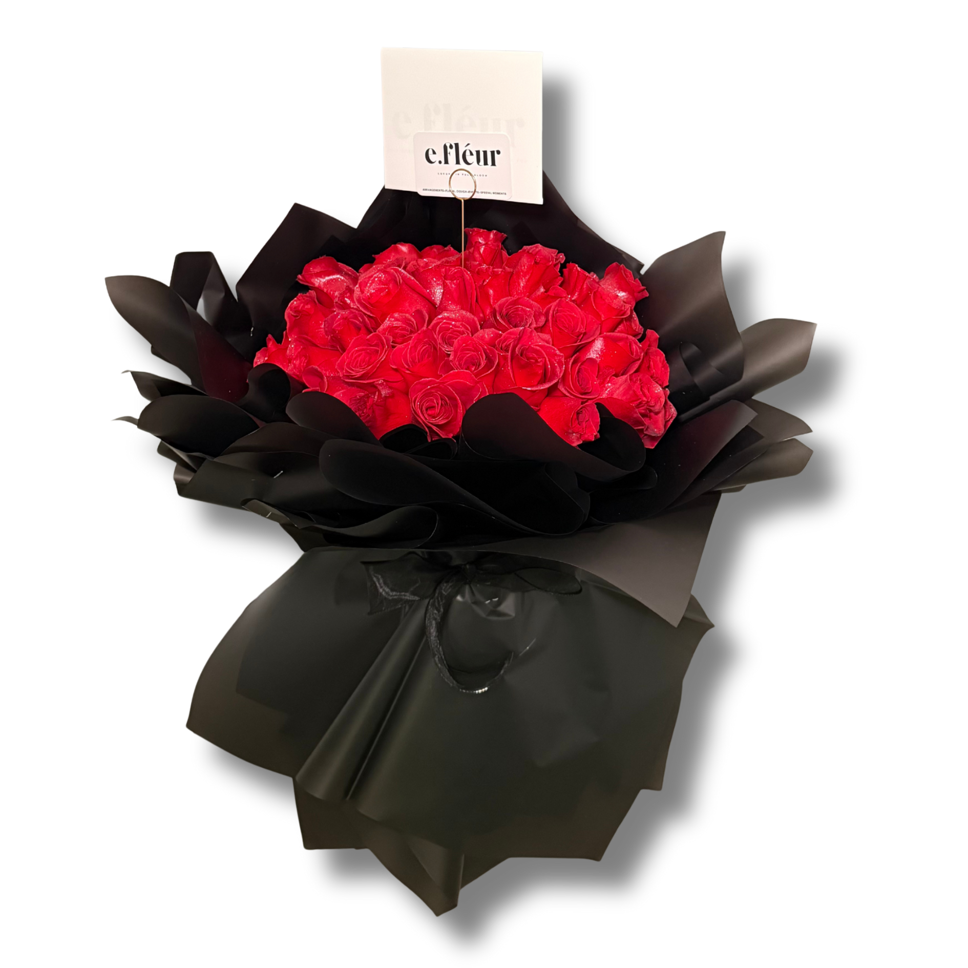 Glitter Roses - 50 ct