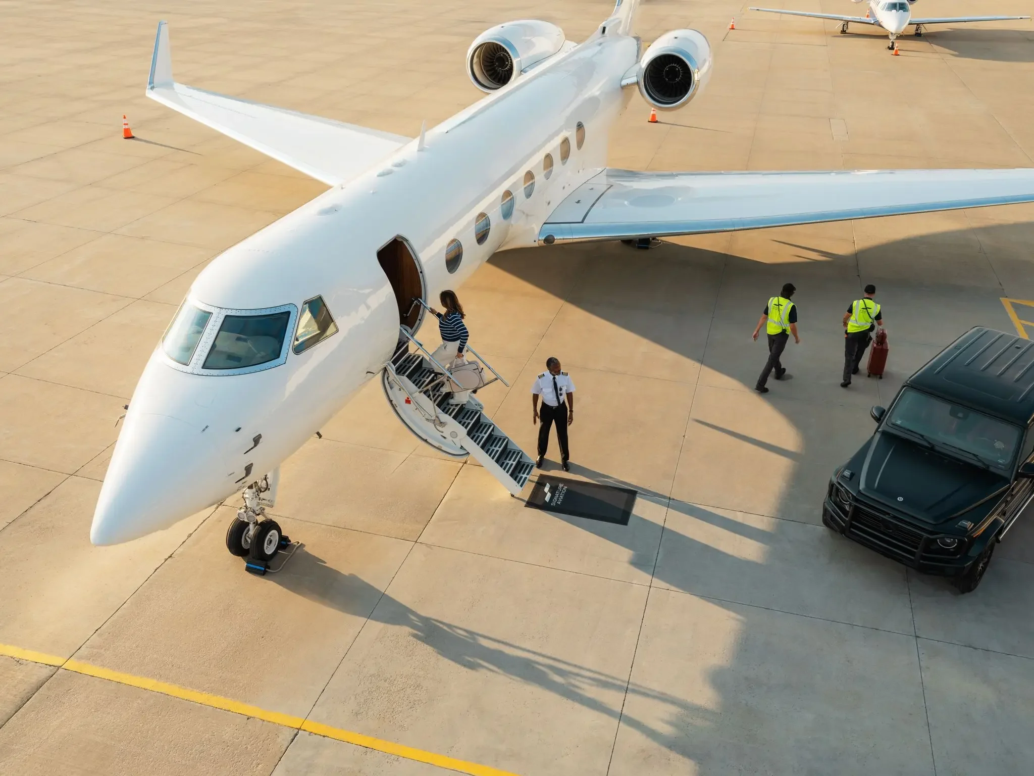 Your Private Jet Just Landed in Dallas. What Should Happen Next?