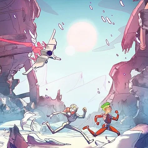 La BD du mardi Iceworld Course contre la glace