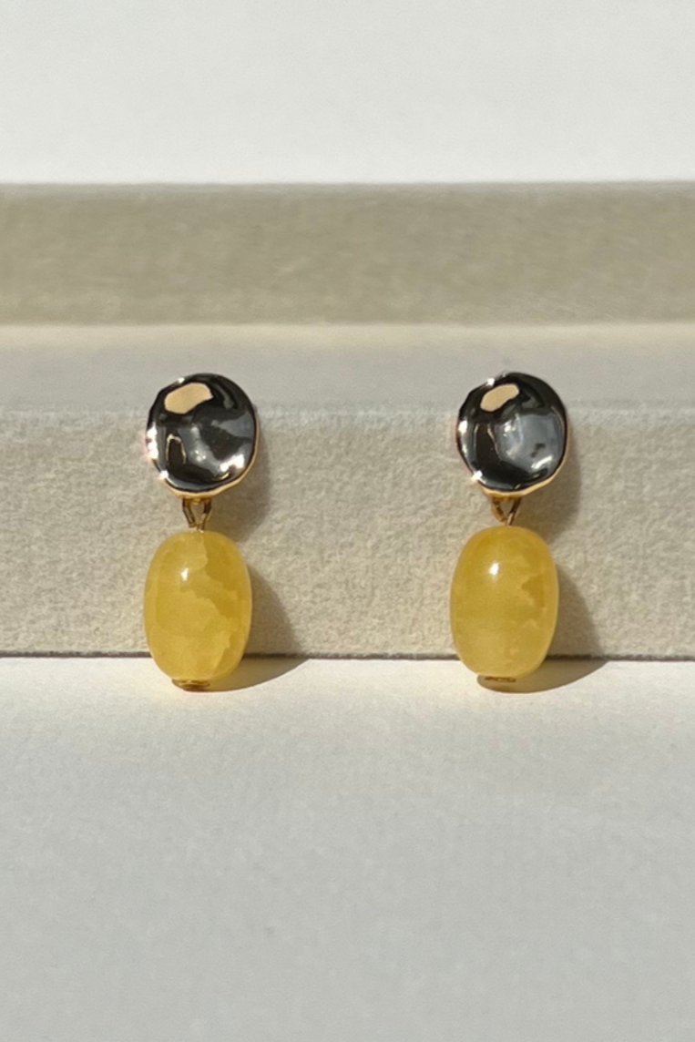 Sunshine Yellow Earrings