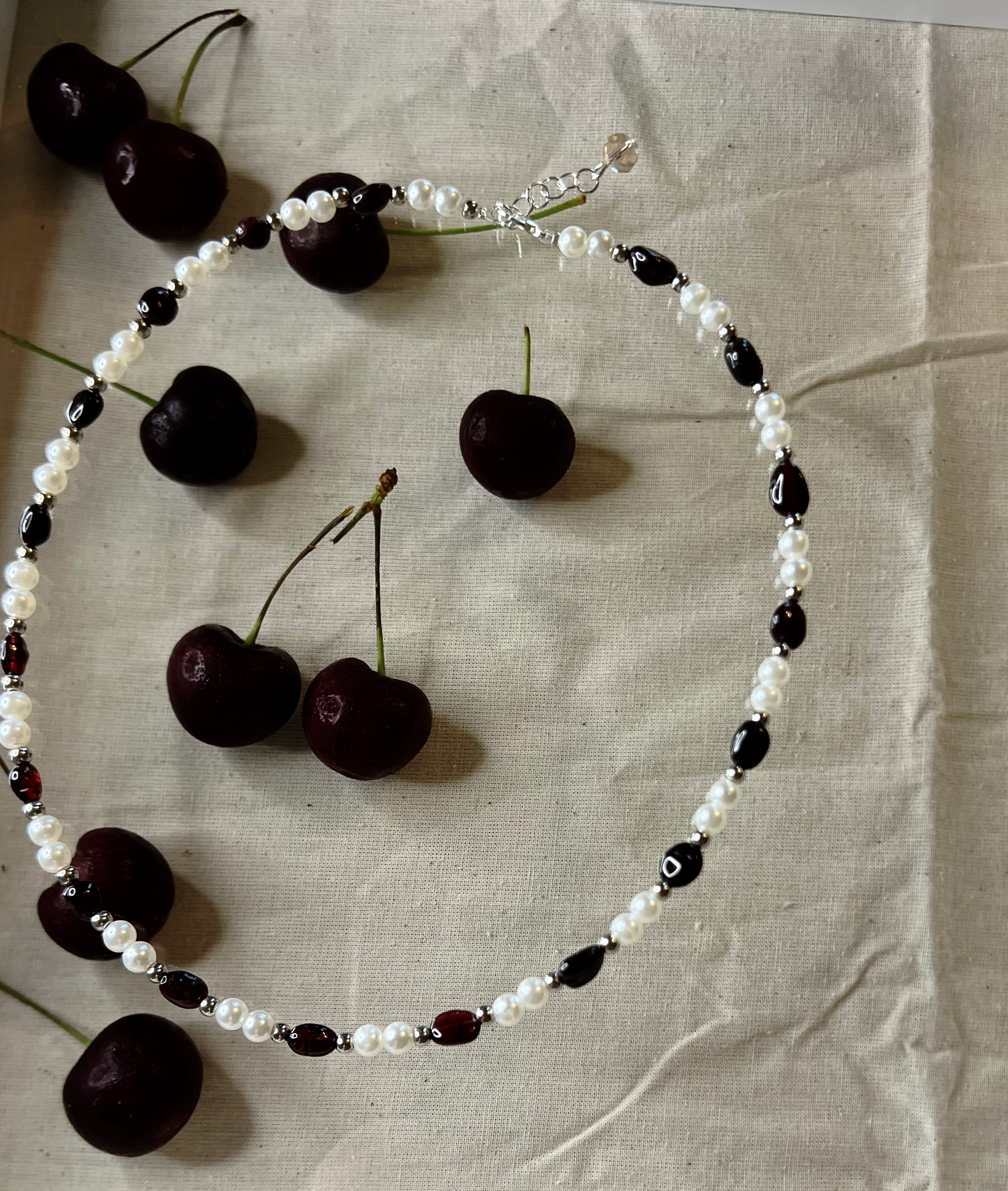 Cherry Dusk Necklace