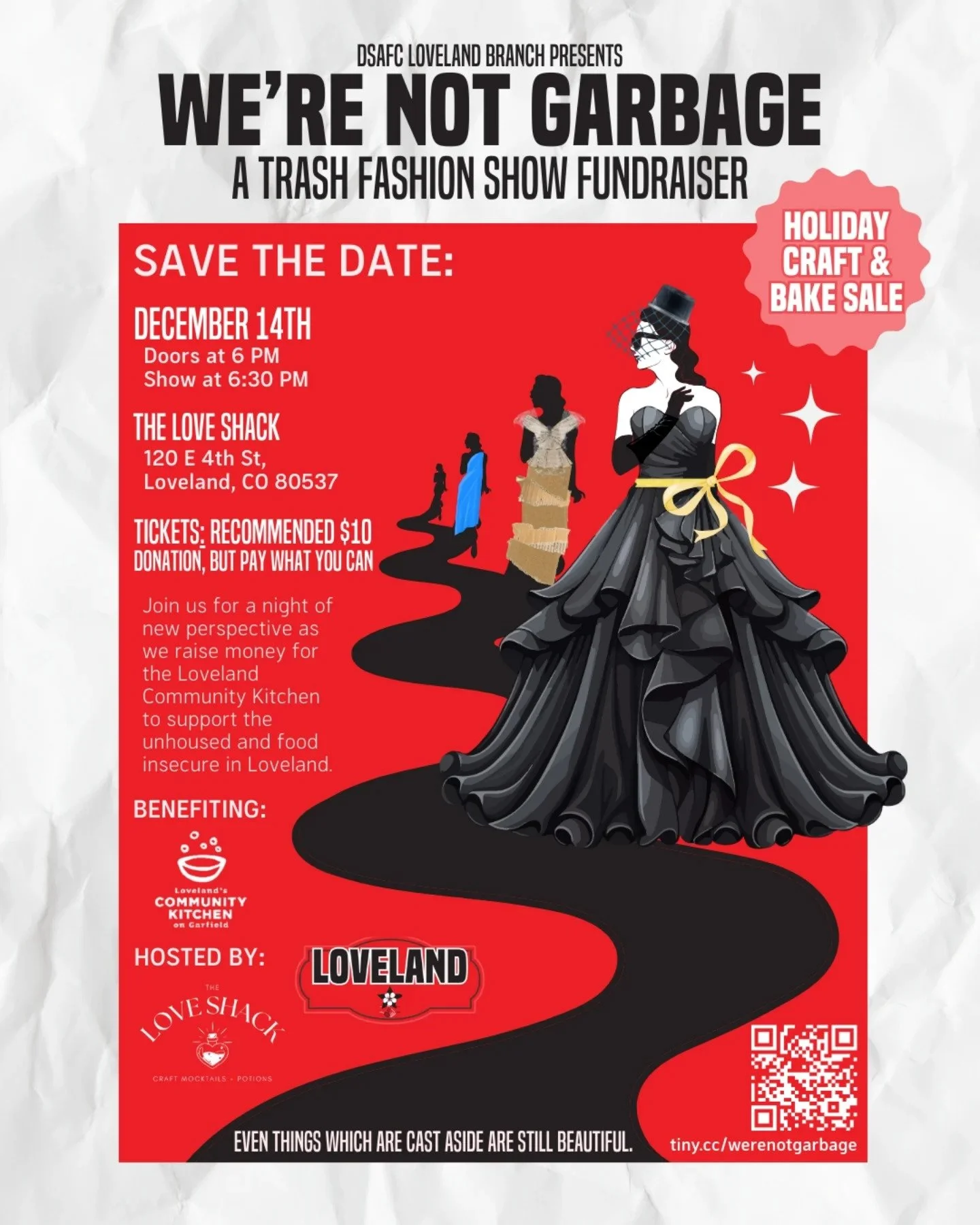 We're Not Garbage - A trash fashion show fundraiser