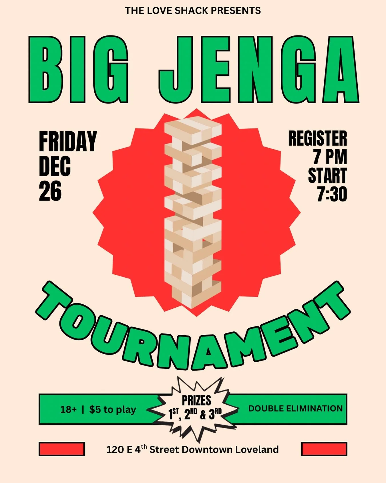 BIG Jenga Tournament