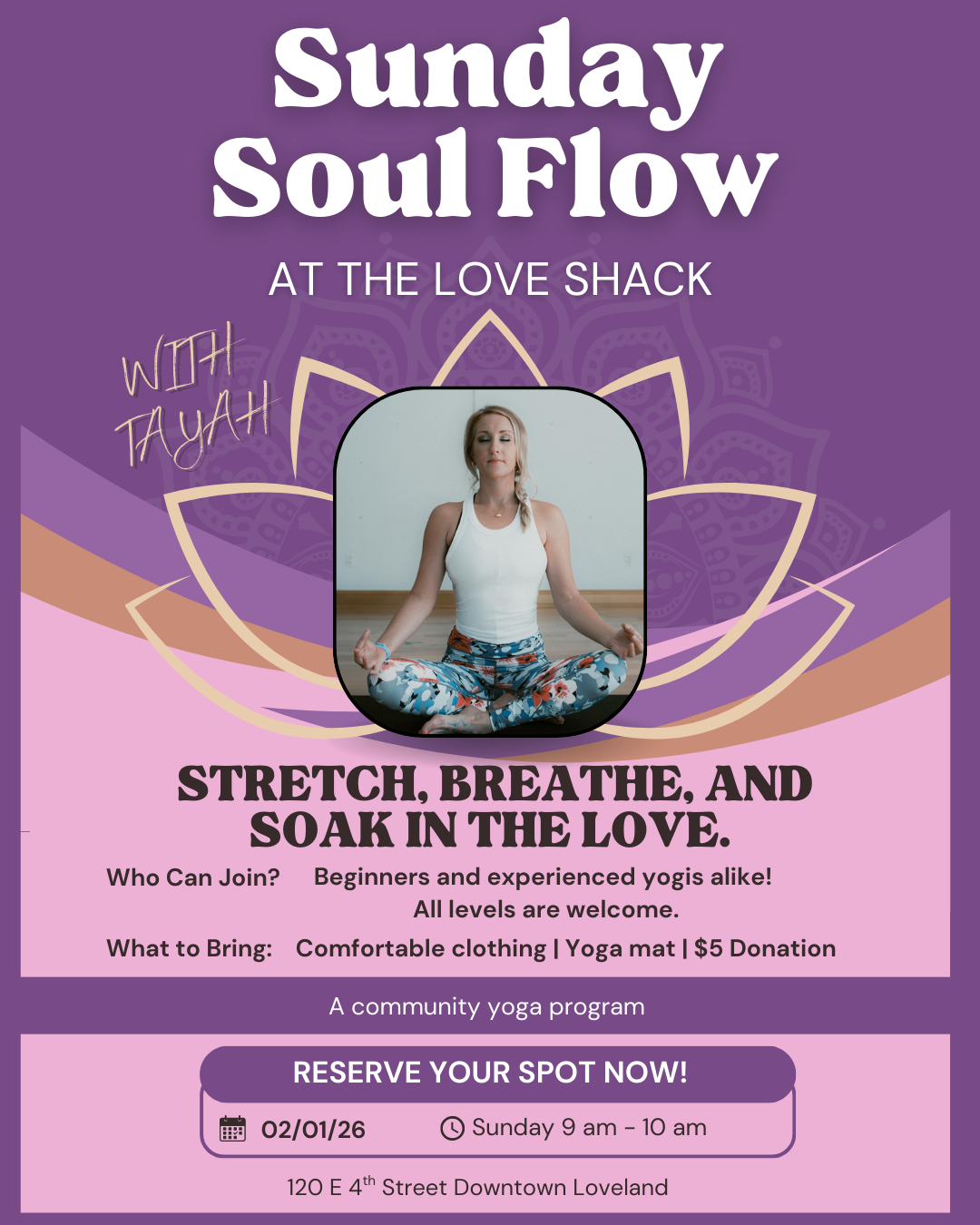 Sunday Soul Flow Yoga