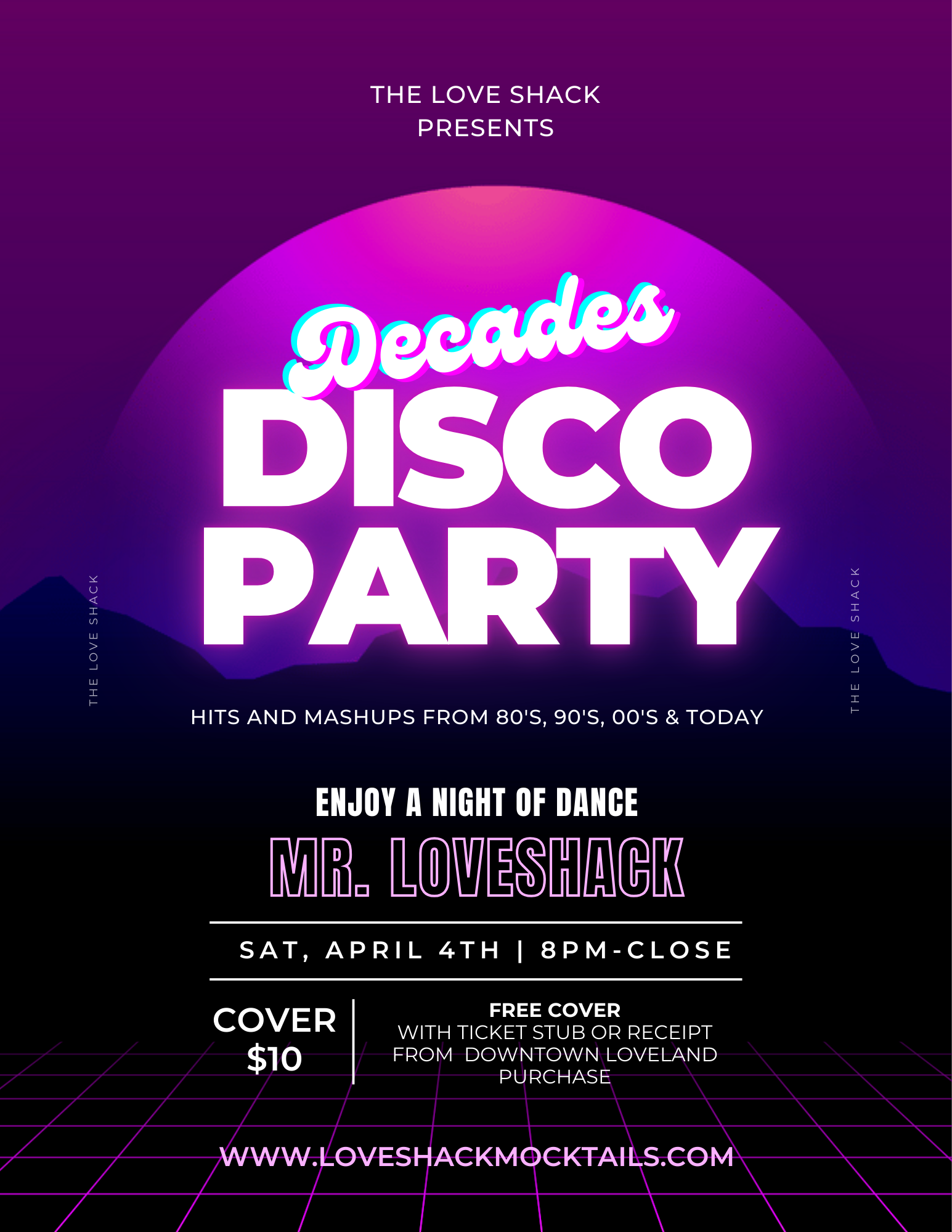 Decades Disco Party