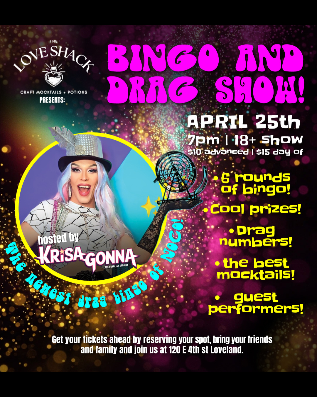 Drag Bingo with Krisa Gonna
