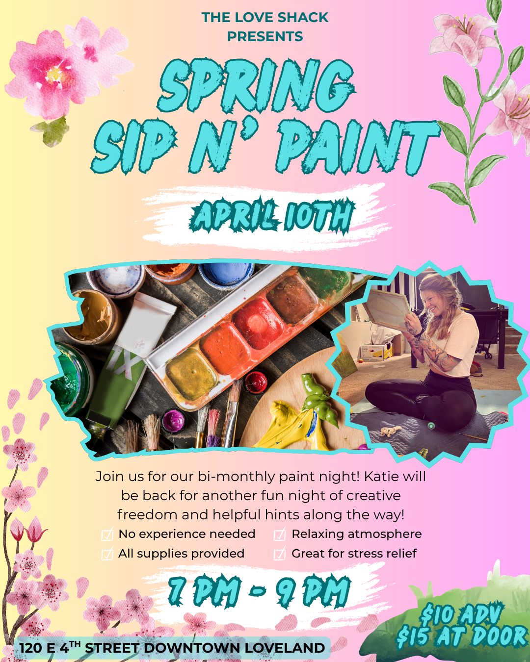 Spring Sip N' Paint