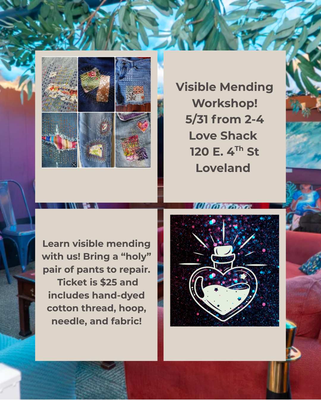 Visible Mending Workshop