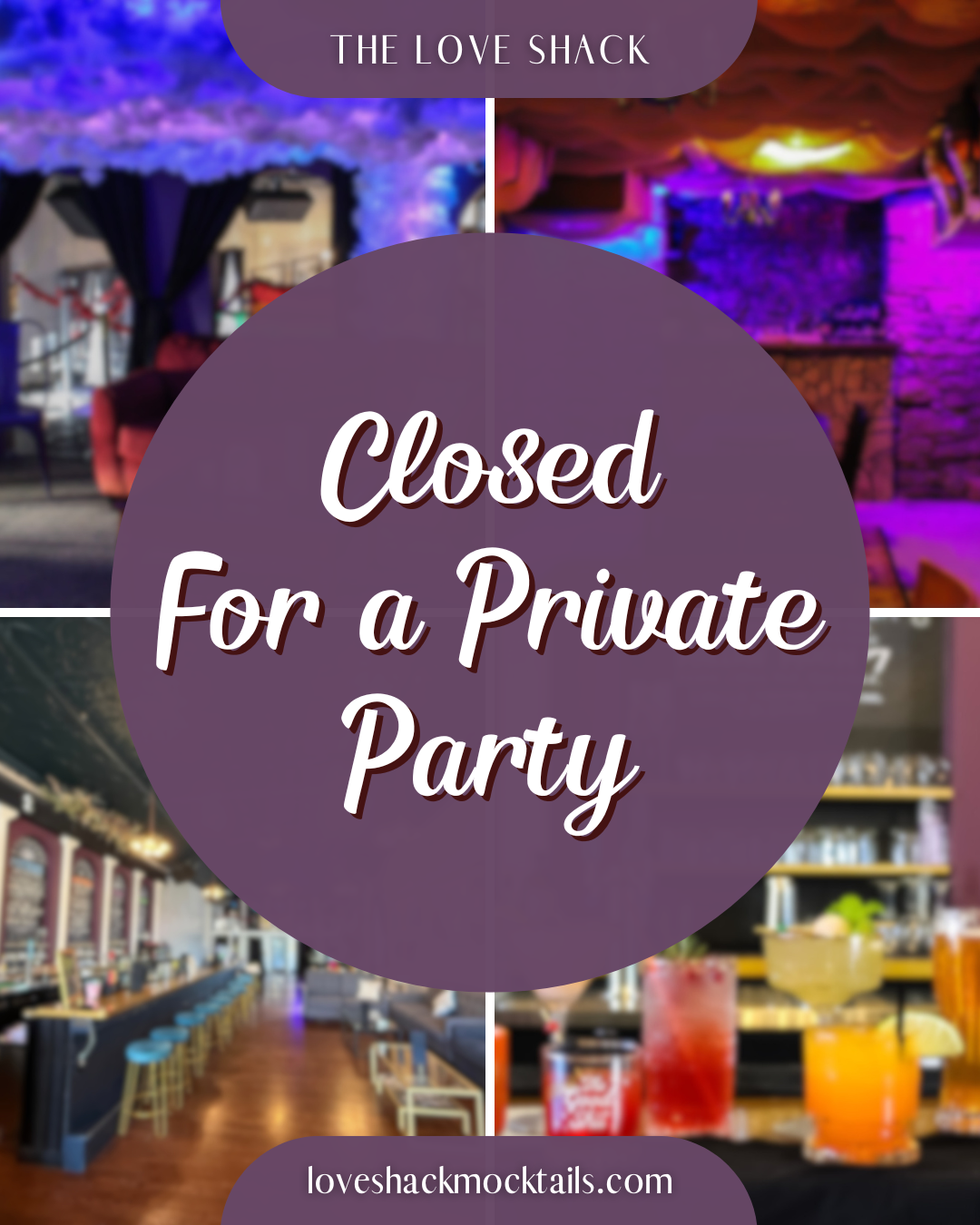 Closed For Private Graduation Party