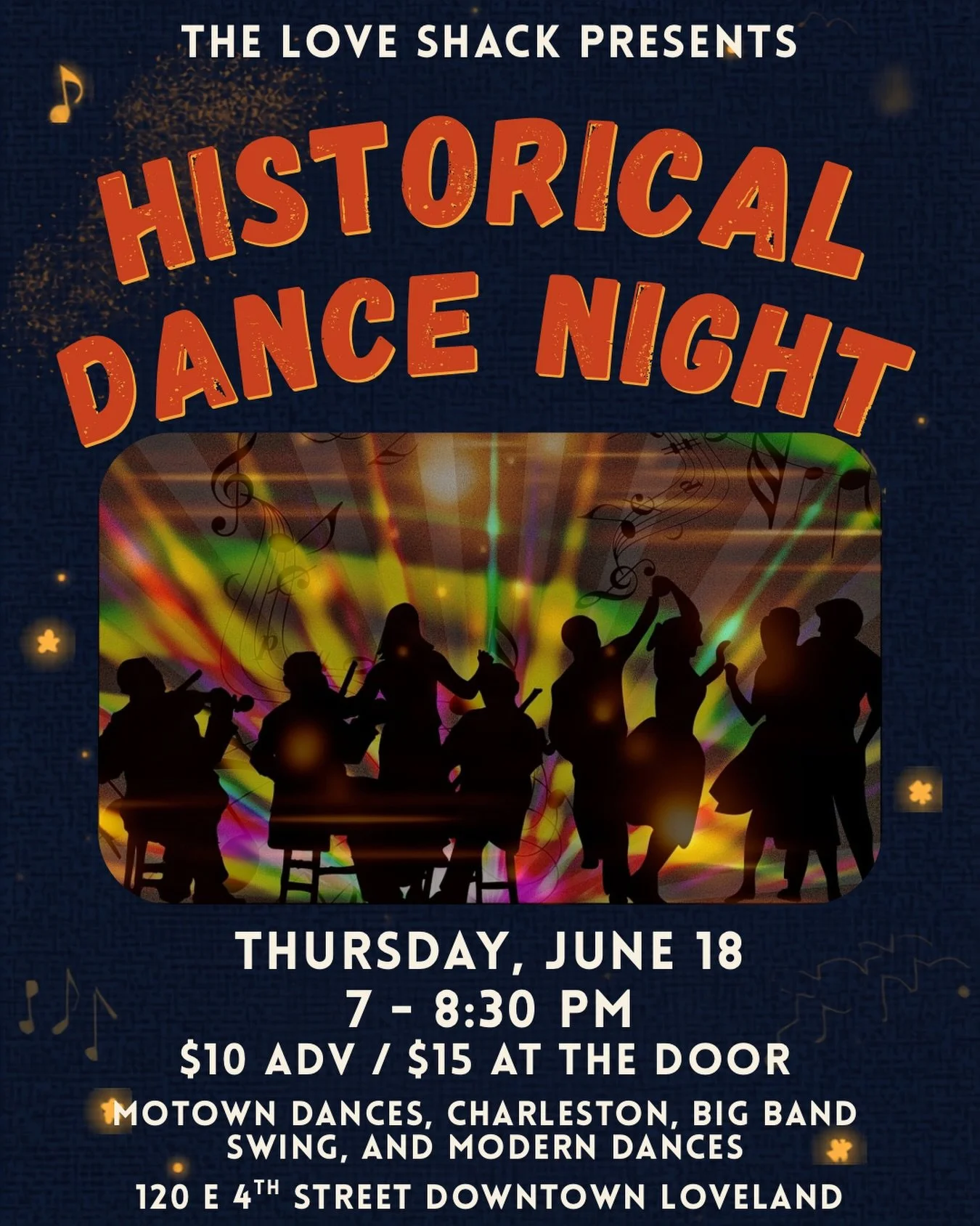 Come celebrate the resilient spirit of the Black community by dancing to their many momentous musical movements!  We&rsquo;ll learn some Motown dances, Charleston, big band swing, and modern  dances, all celebrating the joy and perseverance we can al