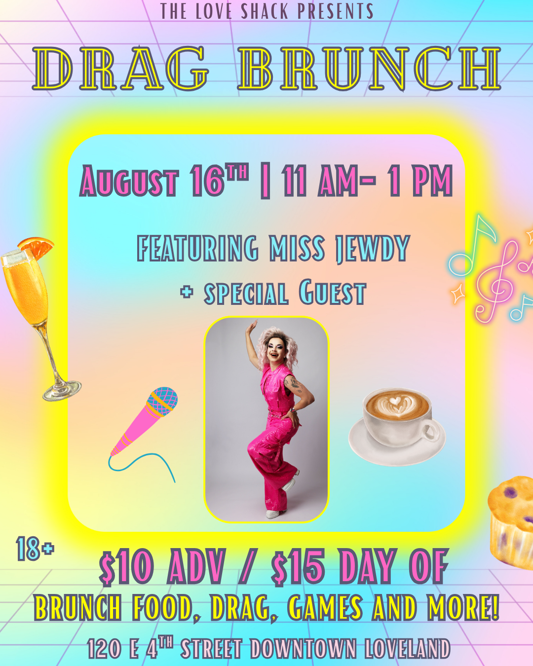 Drag Brunch with Miss Jewdy