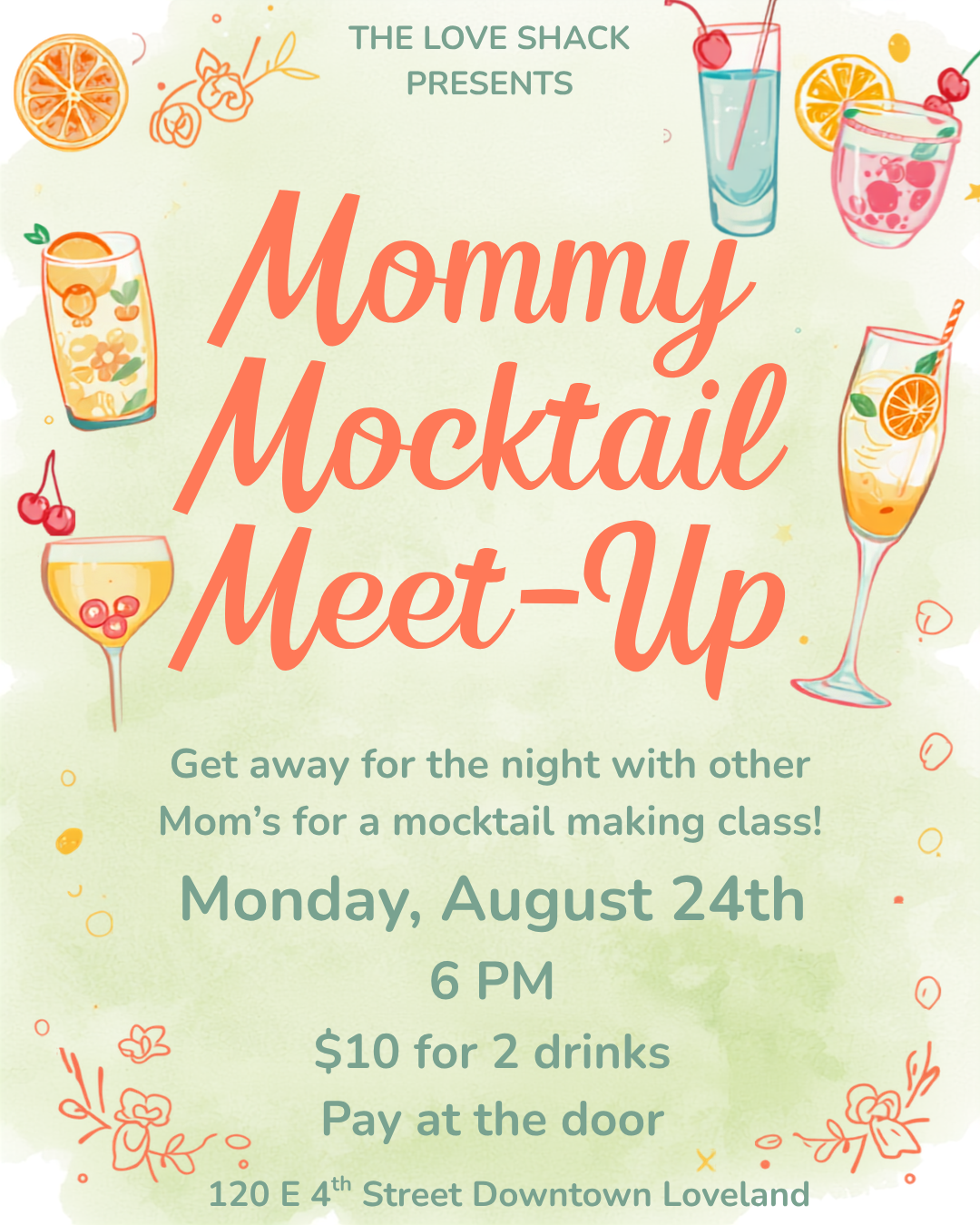 Mommy Mocktail Meet-Up