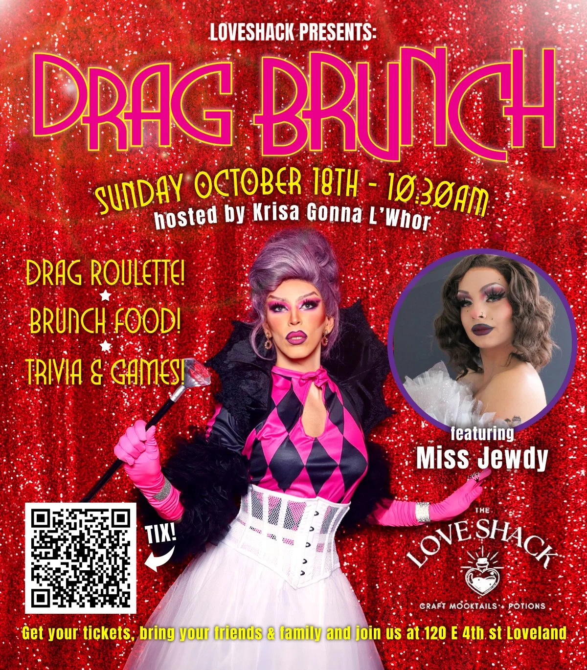 Drag Brunch with Krisa Gonna and Miss Jewdy