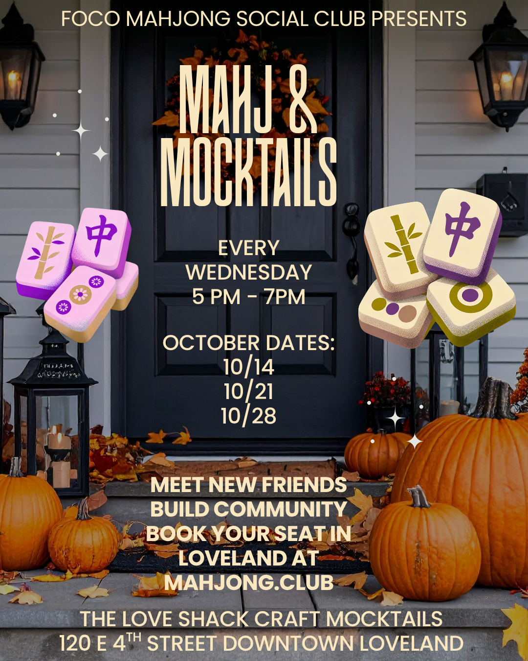 MAHJ &amp; MOCKTAILS