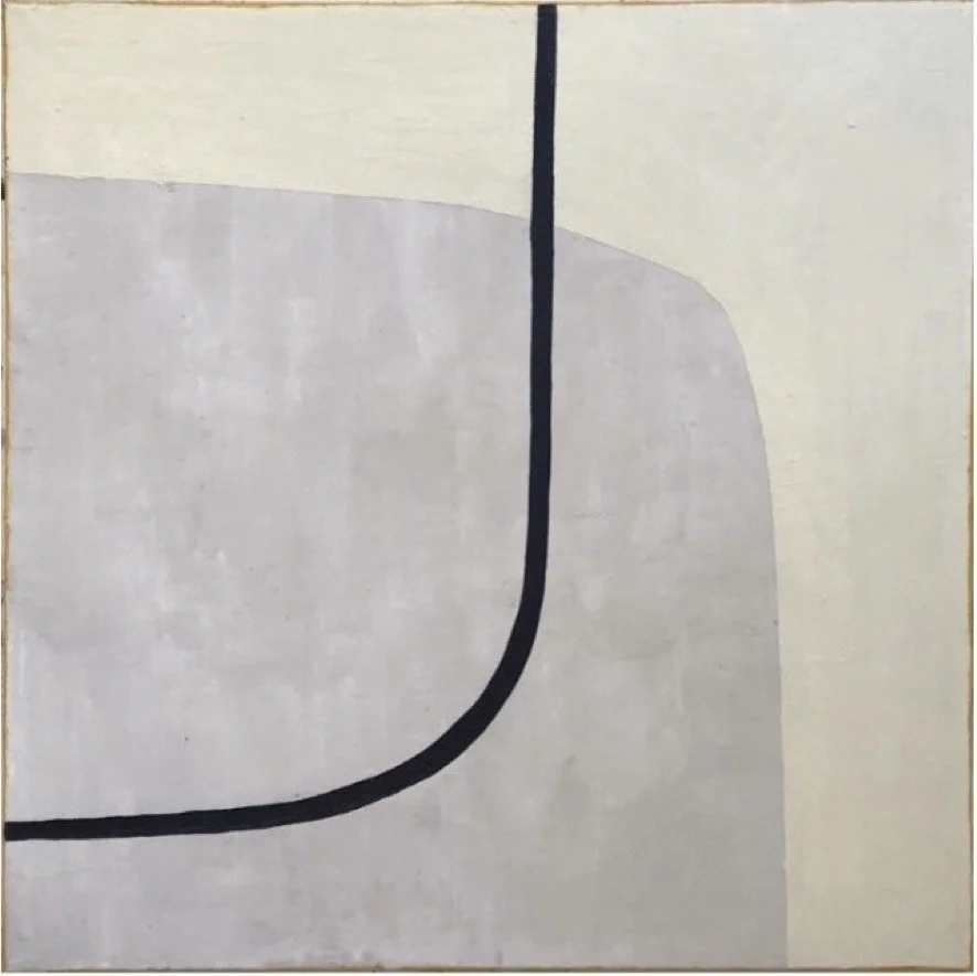 'Align' mixed media and oil on canvas 60cm x 60cm