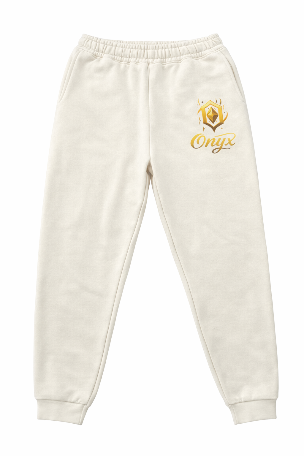 Onyx Core Signature Joggers – Cream