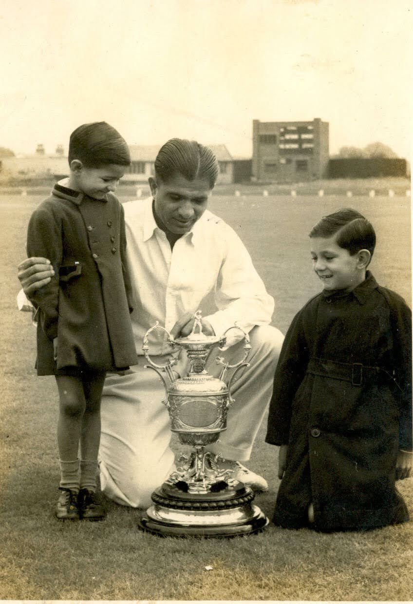  Resilience. 
 
 
 Vinoo Mankad 
 (Grandfather) 
 

 Legendary Indian all‑rounder, former captain, the first to score 1,000+ Test runs and take 100+ wickets, holder of a 413‑run opening partnership record for 52 years and inductee into the ICC Hall o