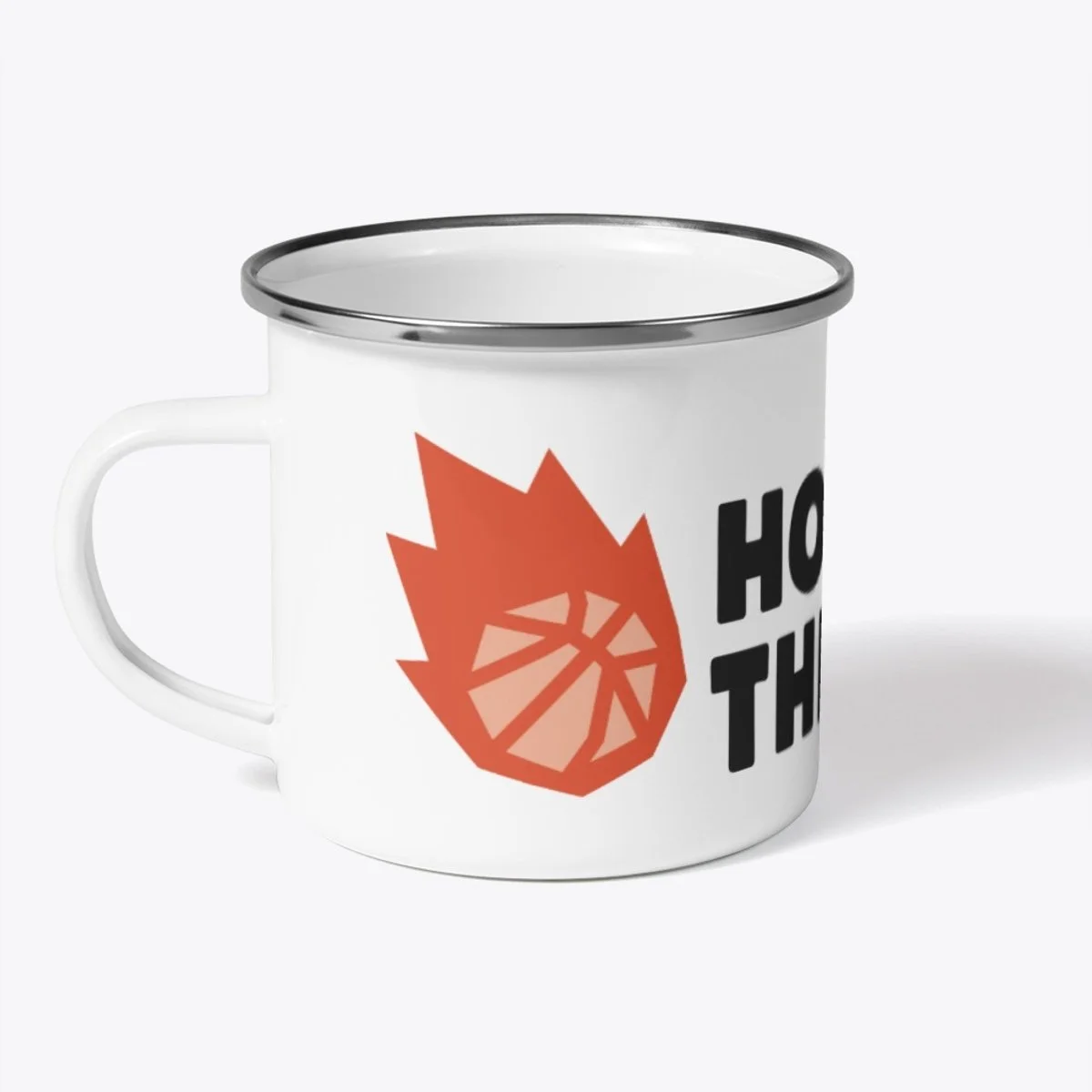 Camp Mug with the HHT Alt Logo