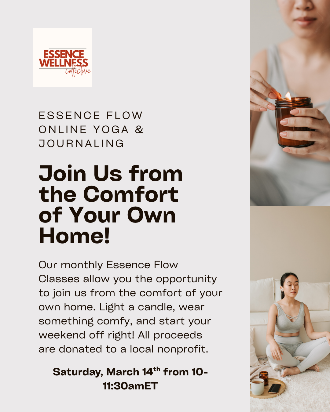  Essence Flow Community Based Online Yoga &amp; Journaling