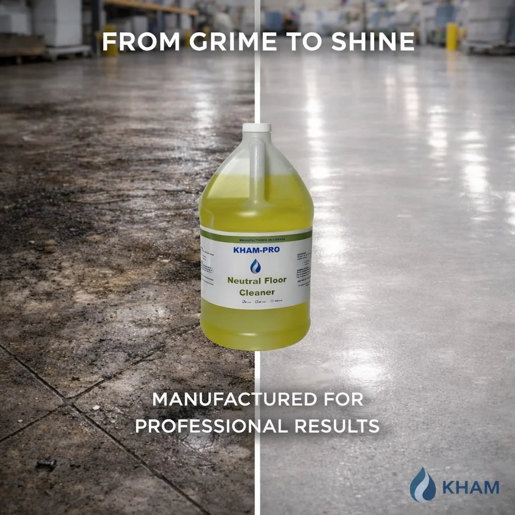Grime in. Shine out.
When results matter, professionals choose KHAM-PRO.