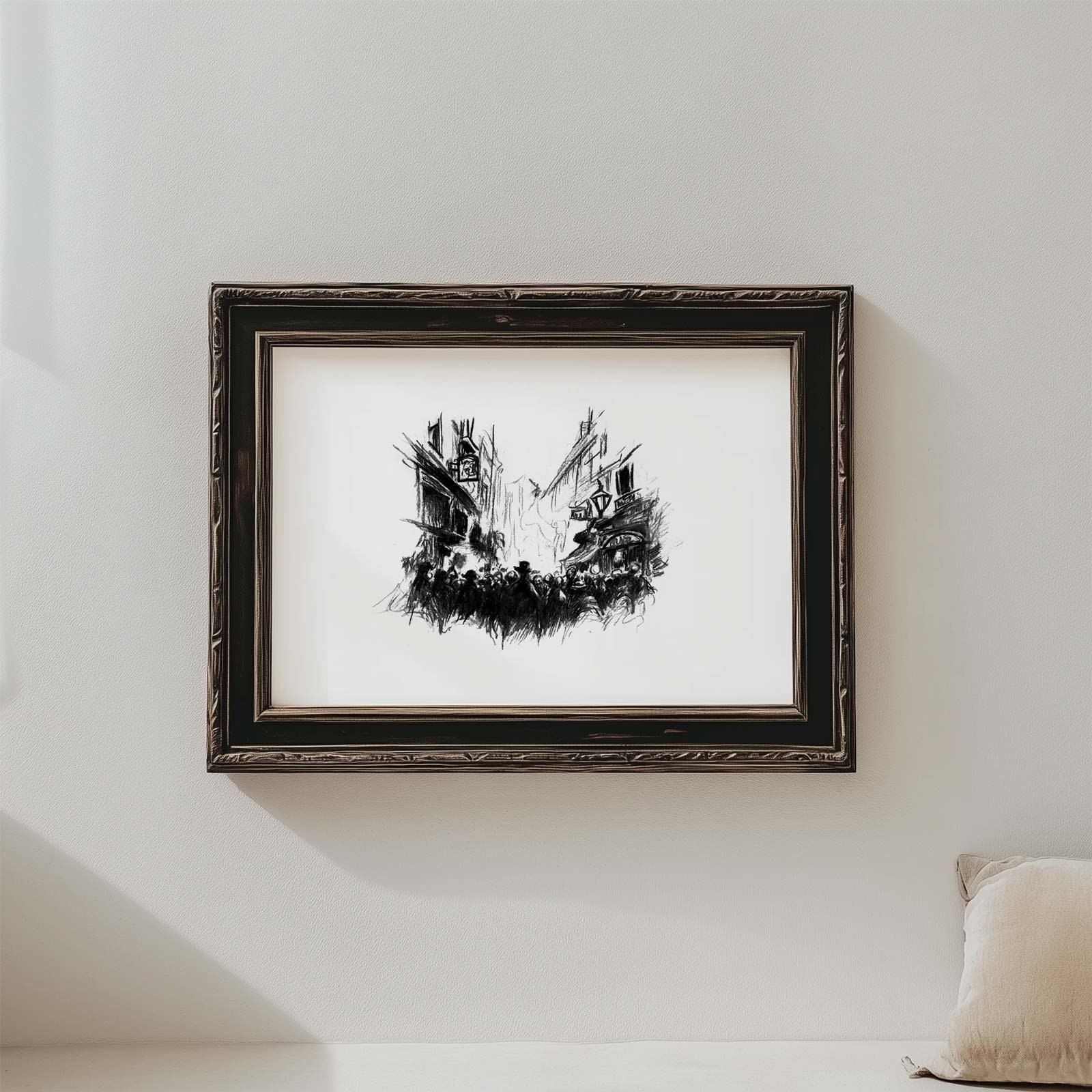 The Monstrous Ant-Hill of London (A3 Open Print)