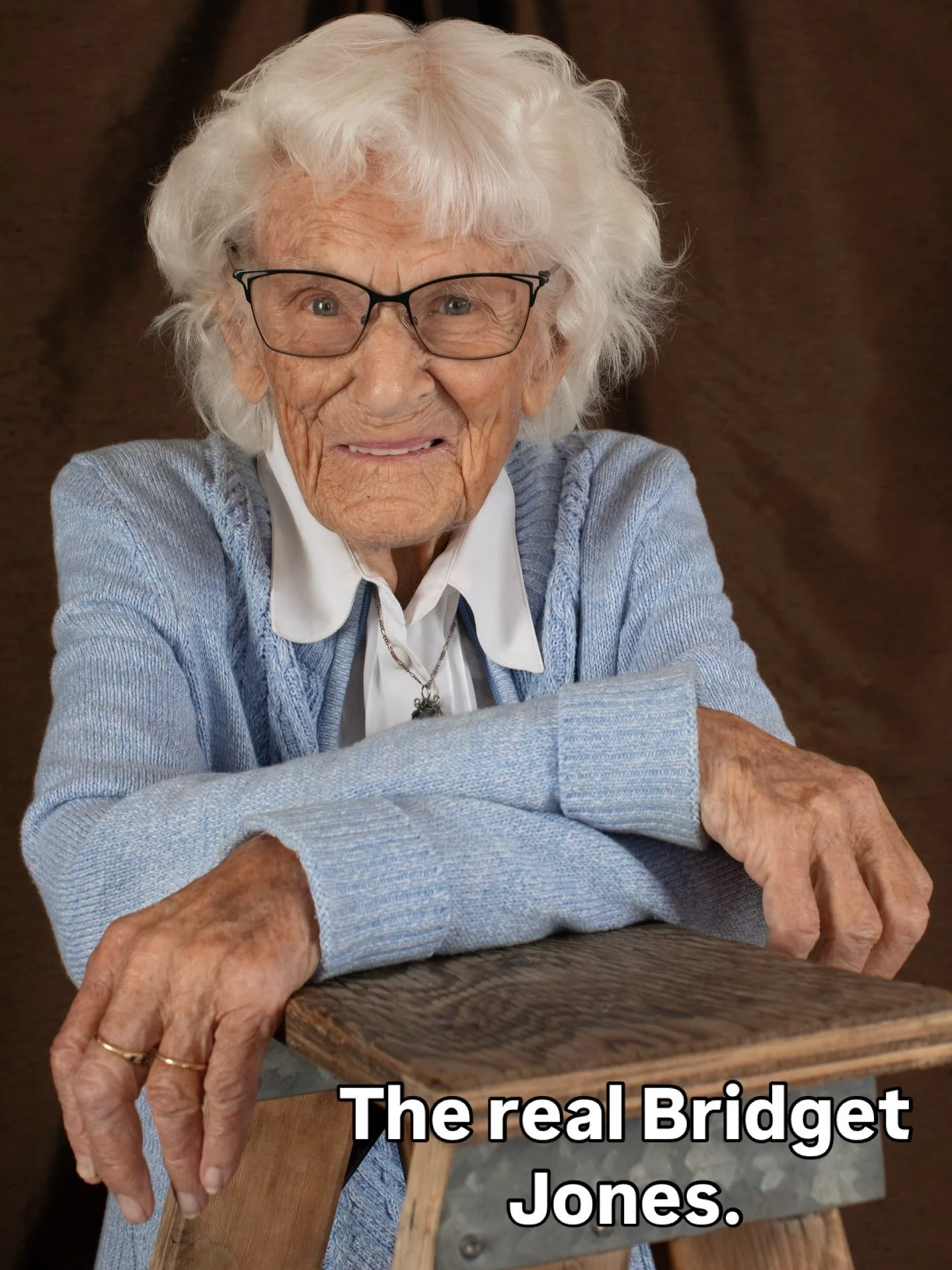 I want to be Bridget when I grow up.

She&rsquo;s 102 years old.

One hundred and two.

Think about that for a moment.

She has lived through wars, depressions, moon landings, the invention of television, computers, cell phones, and now somehow manag