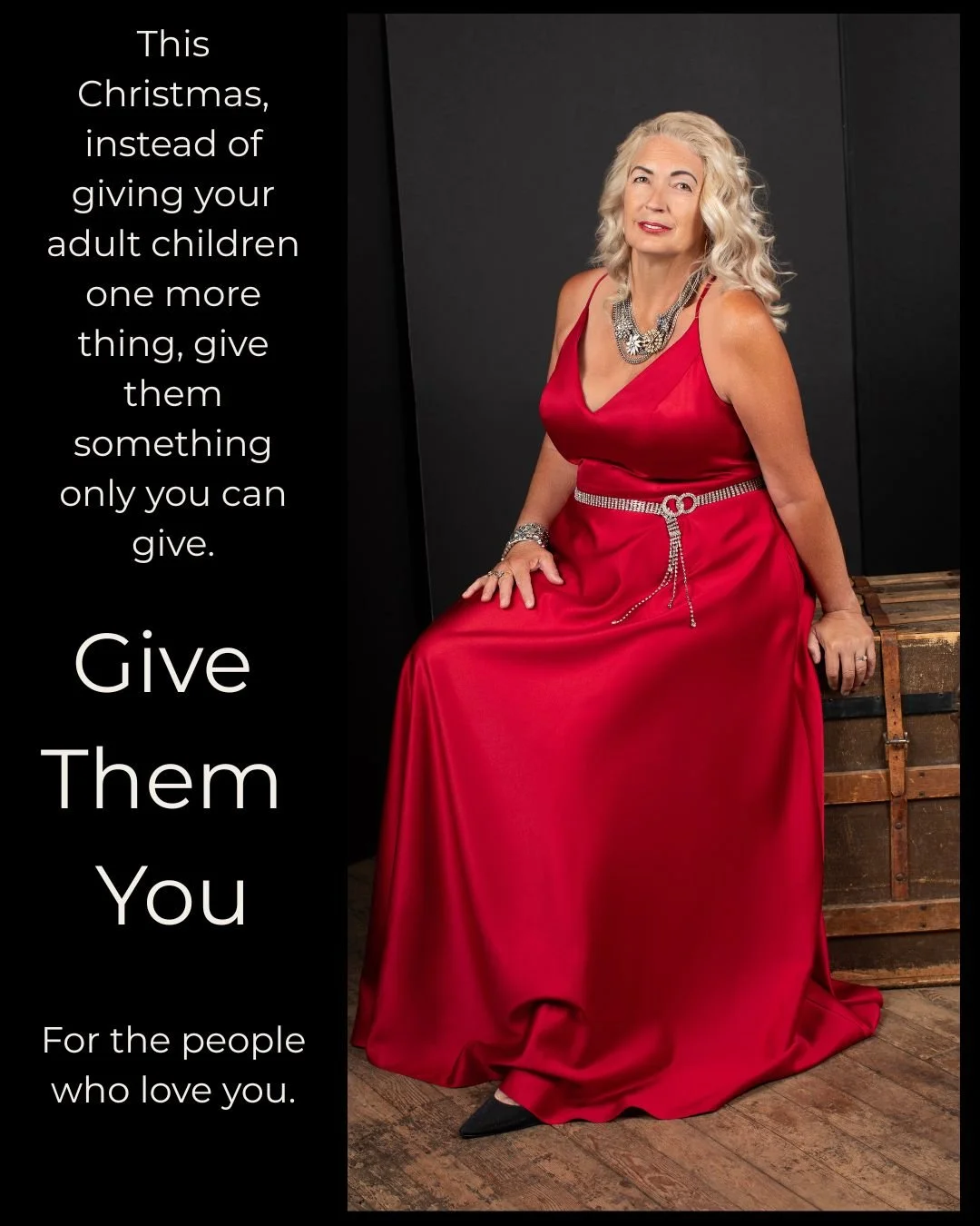 What do you give your children who already have everything they need?

Give them you.

This Christmas, create something they will keep long after the sweaters, candles and gift cards are forgotten.

Book a Legacy Portrait Experience and create beauti