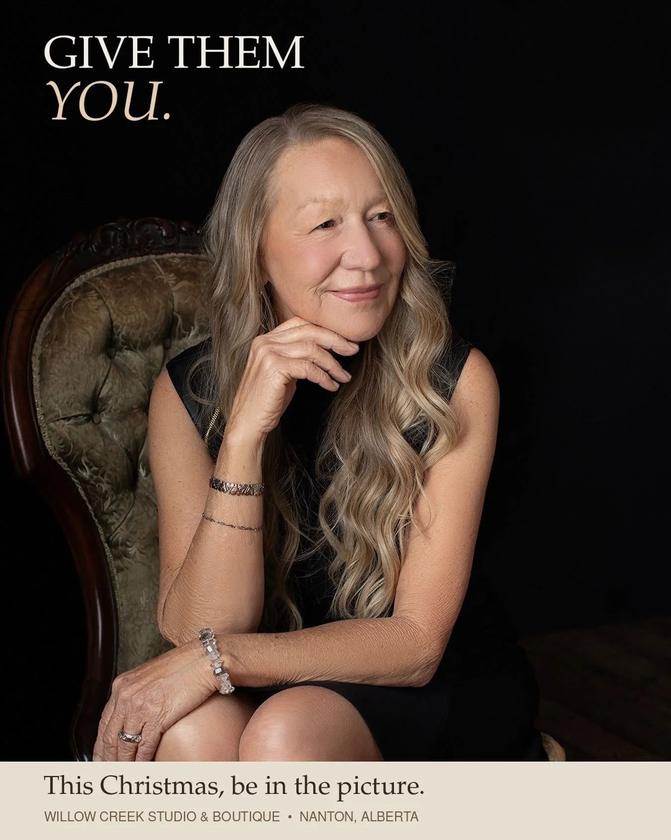 When was the last time your family had a beautiful photograph of you?

Not a quick selfie. Not a picture where you&rsquo;re hiding behind everyone else. A portrait you love enough to give the people who love you.

That&rsquo;s the heart of Give Them 