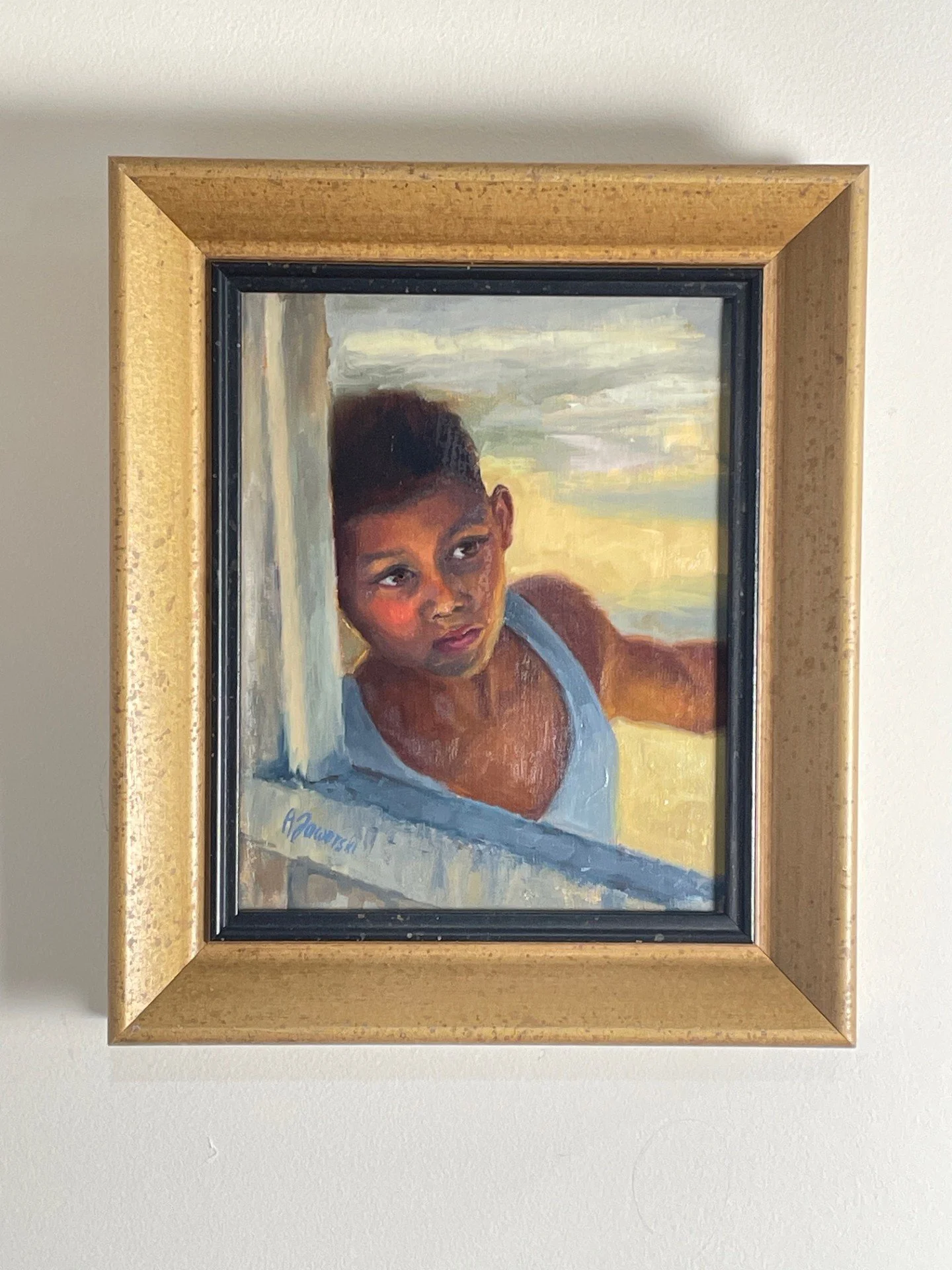 Peaking Through framed.jpg