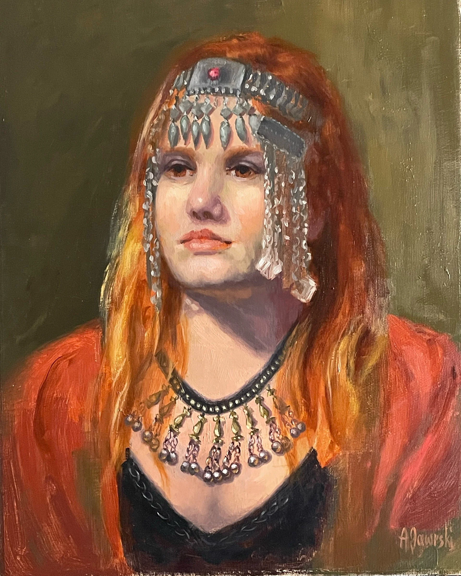 Portrait of a Belly Dancer