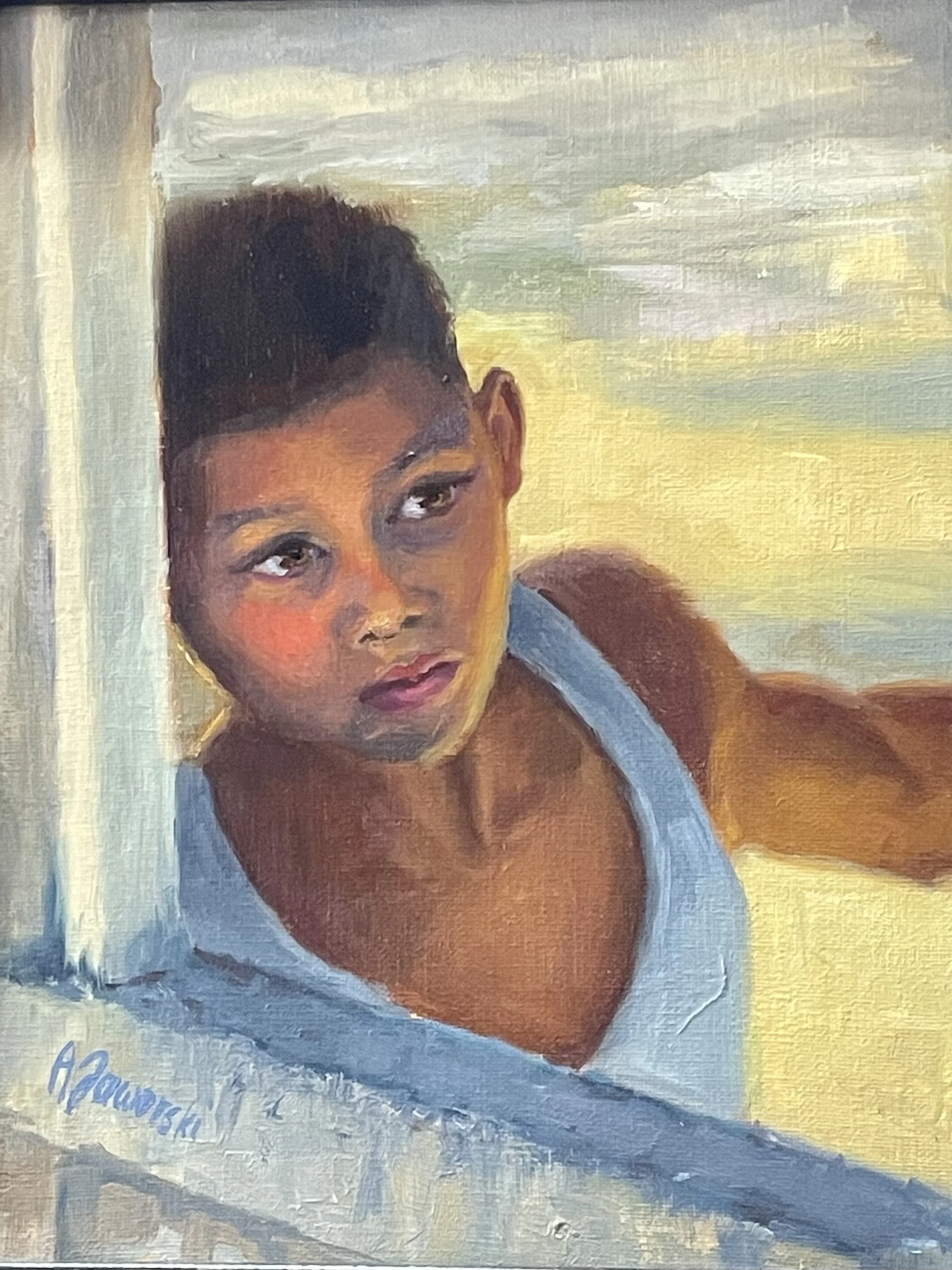 Peeking Through(SOLD)