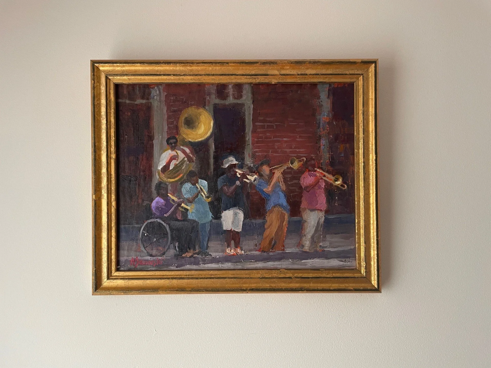 New Orleans Street Band framed.jpg