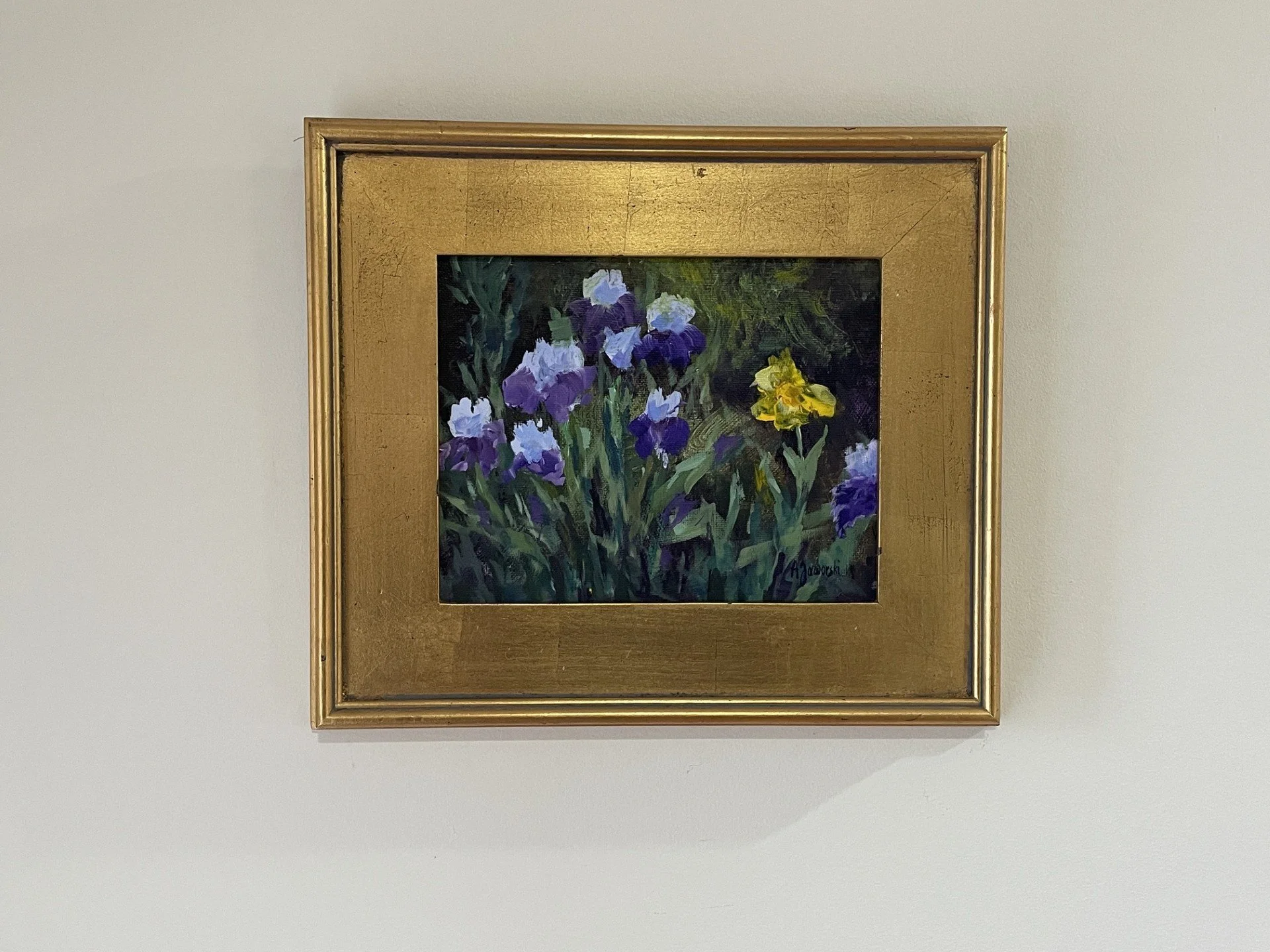 Odd One in the Garden  framed.jpg