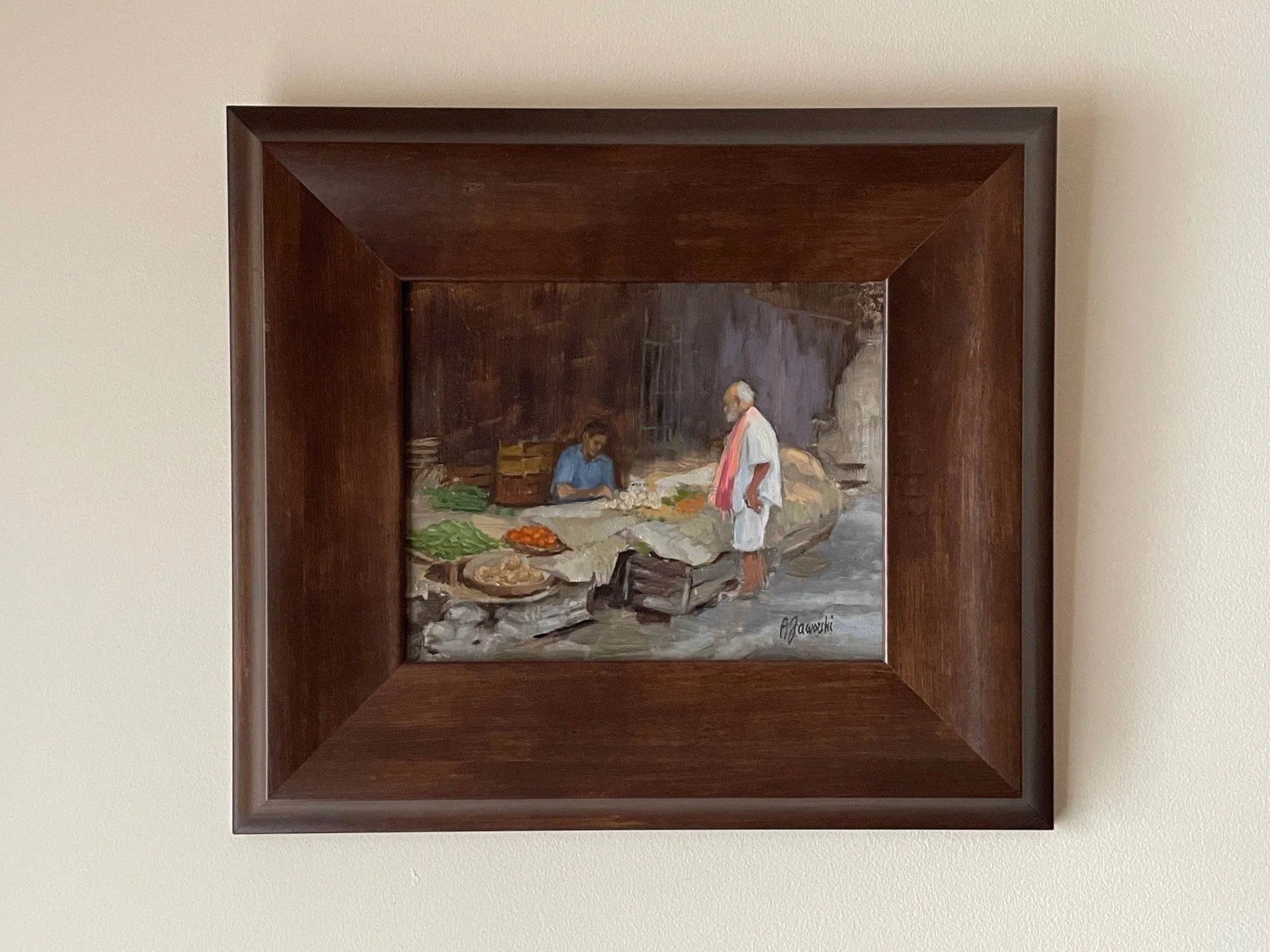 At the Market framed.jpg