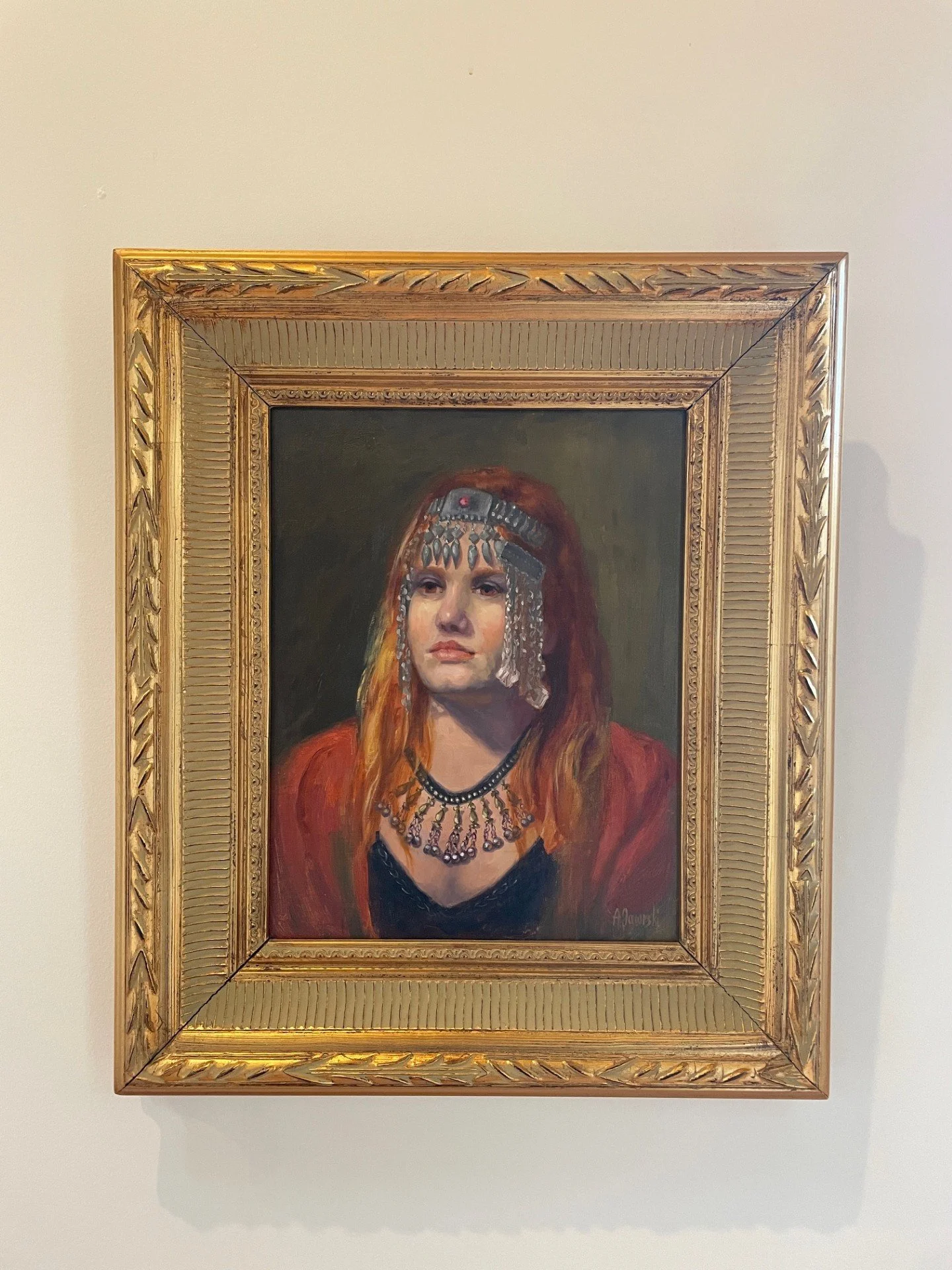Portrait of Belly Dancer framed.jpg