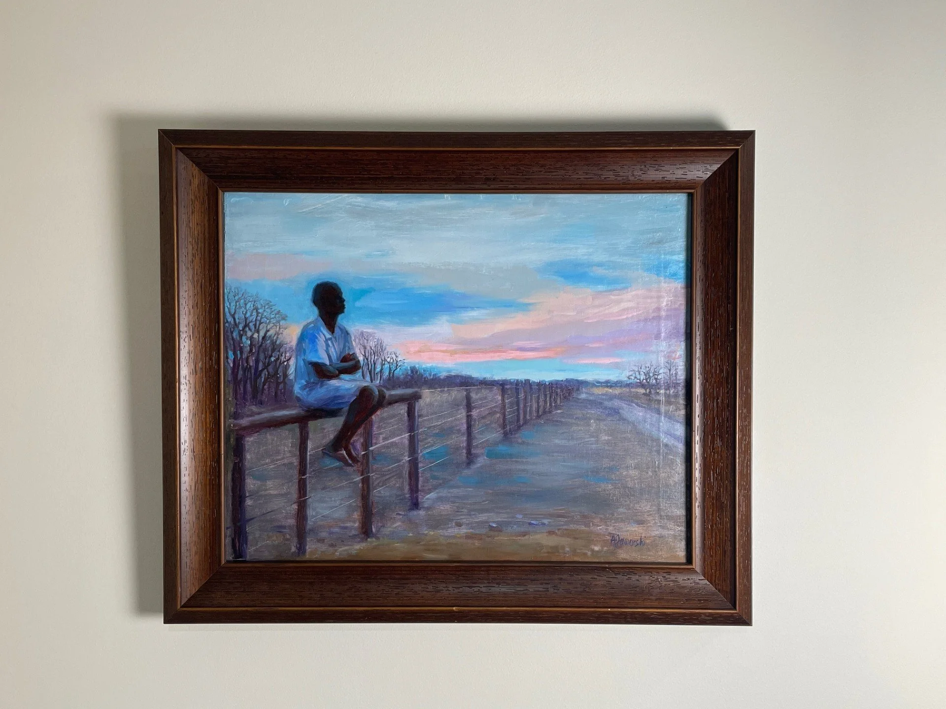 On the Fence framed.jpg