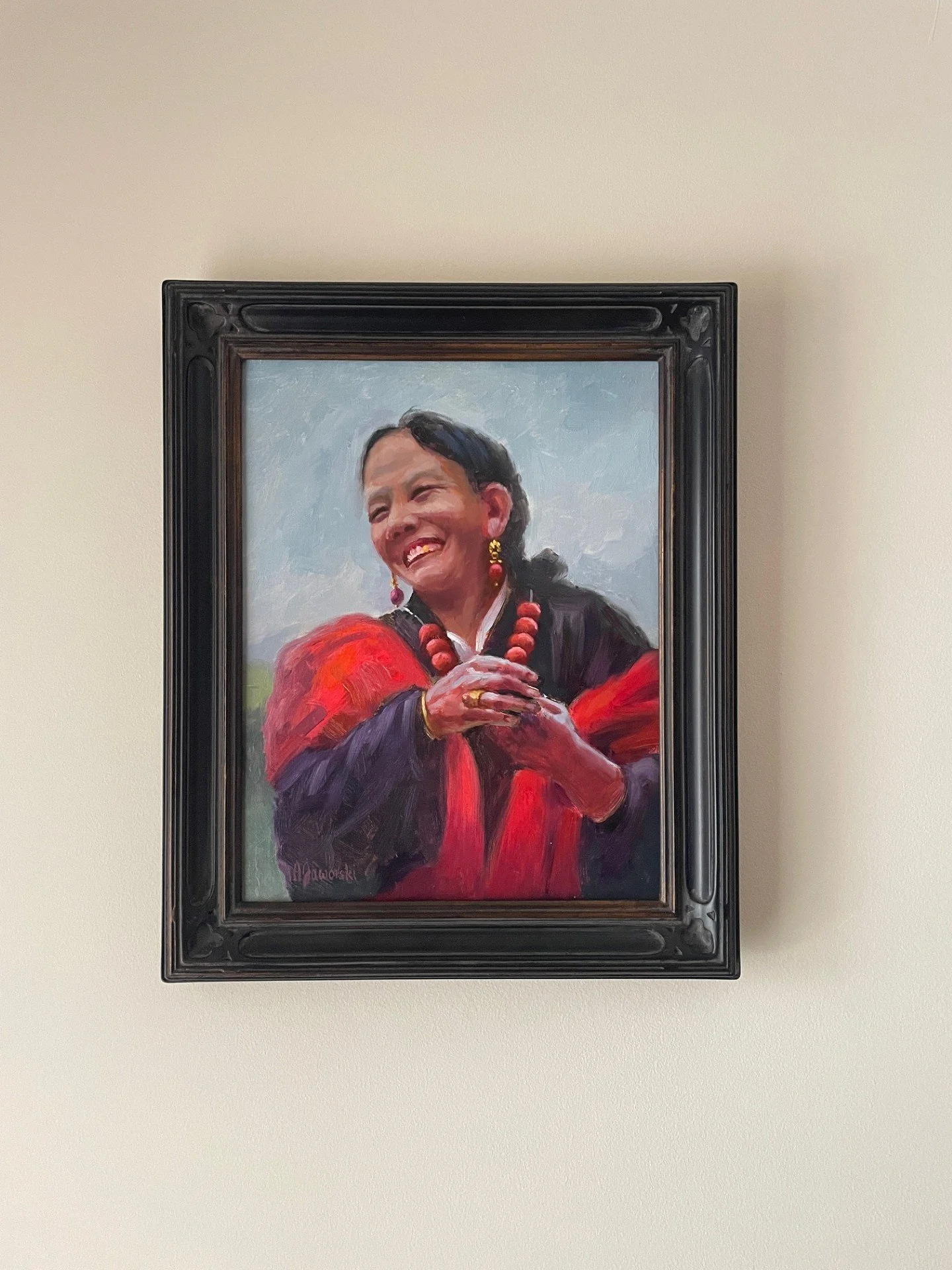 Tibetan Woman framed.jpg